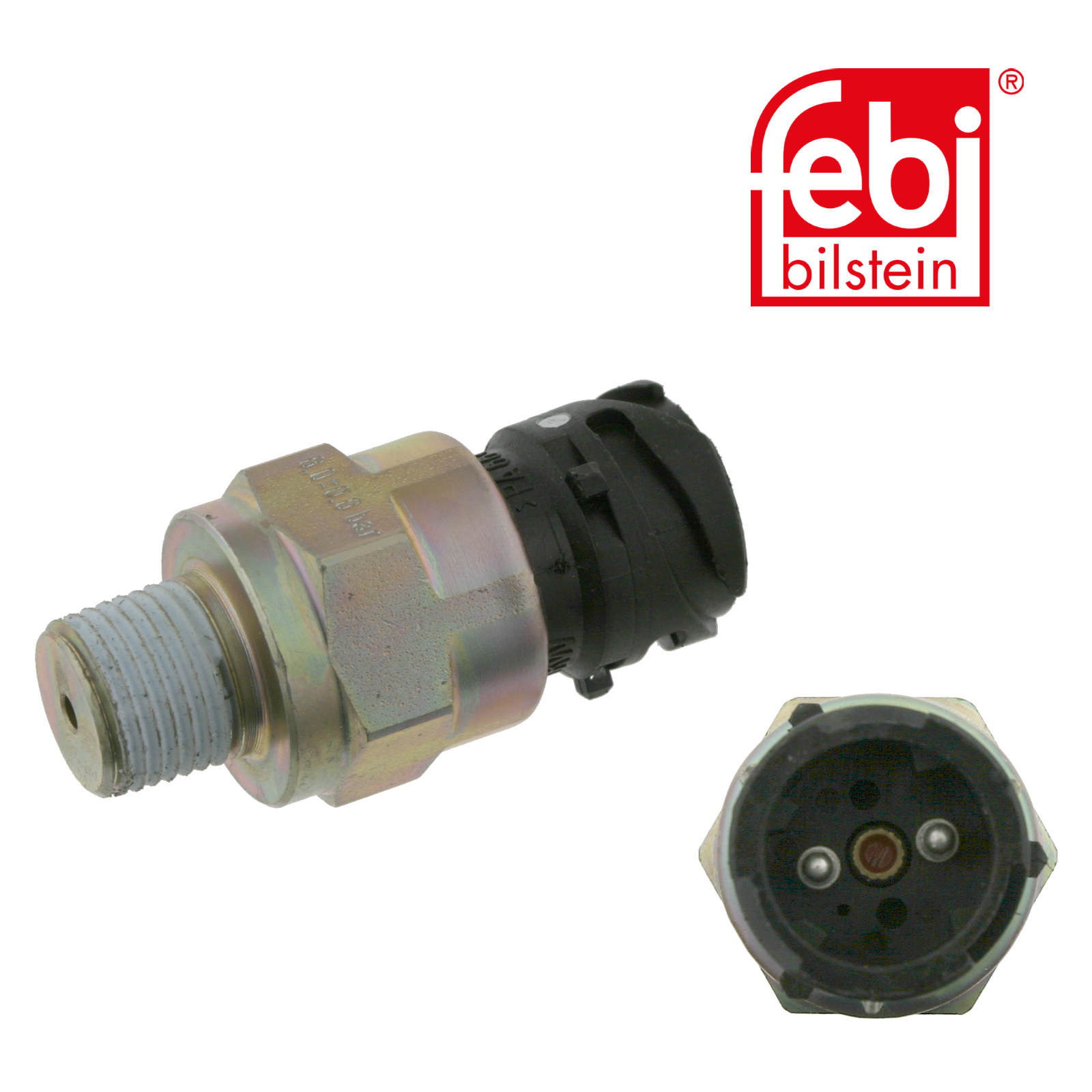Febi Compressed-Air System Sensor 2 Connectors 24977
