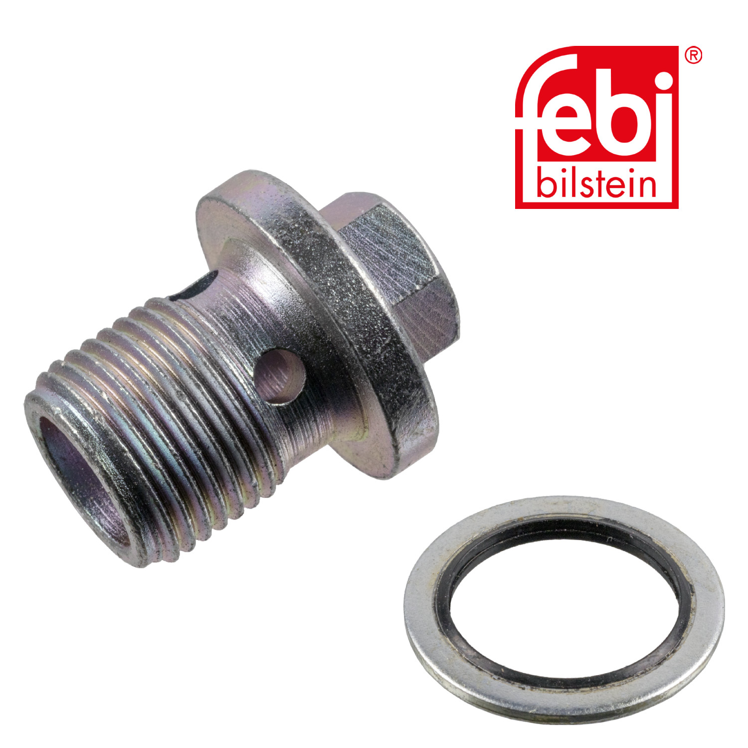 Febi Oil Sump Screw Plug Steel 48882
