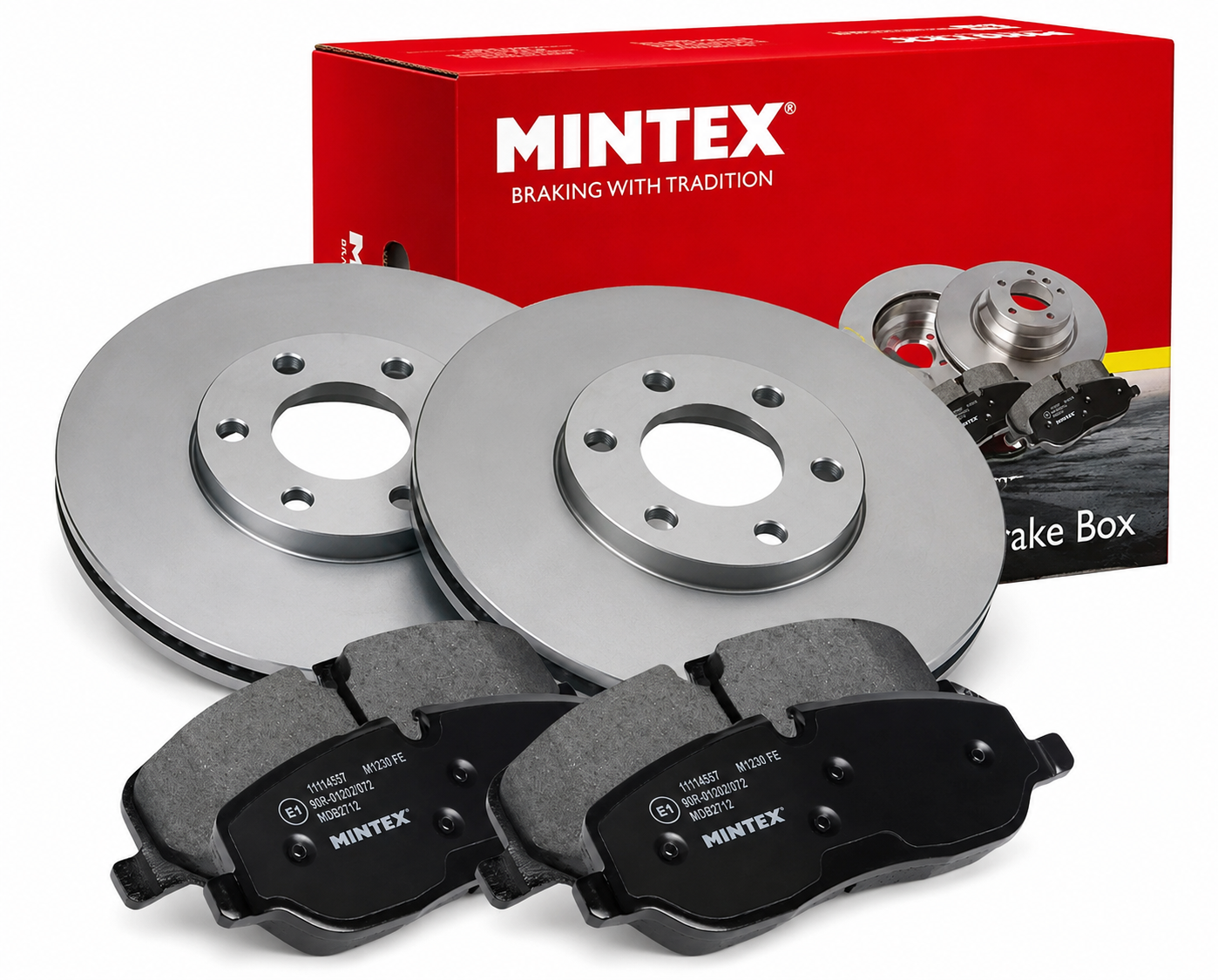 Mintex Rear Brake Discs & Pads fits Nissan Primera 2002-2008 1.6 1.8 1.9 2.0 2.2