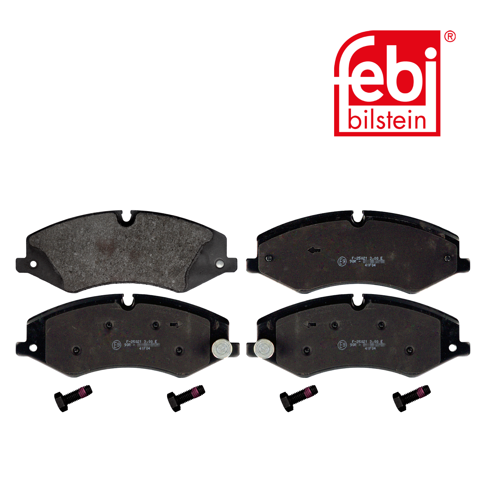 Febi Front Brake Pad Set 116124