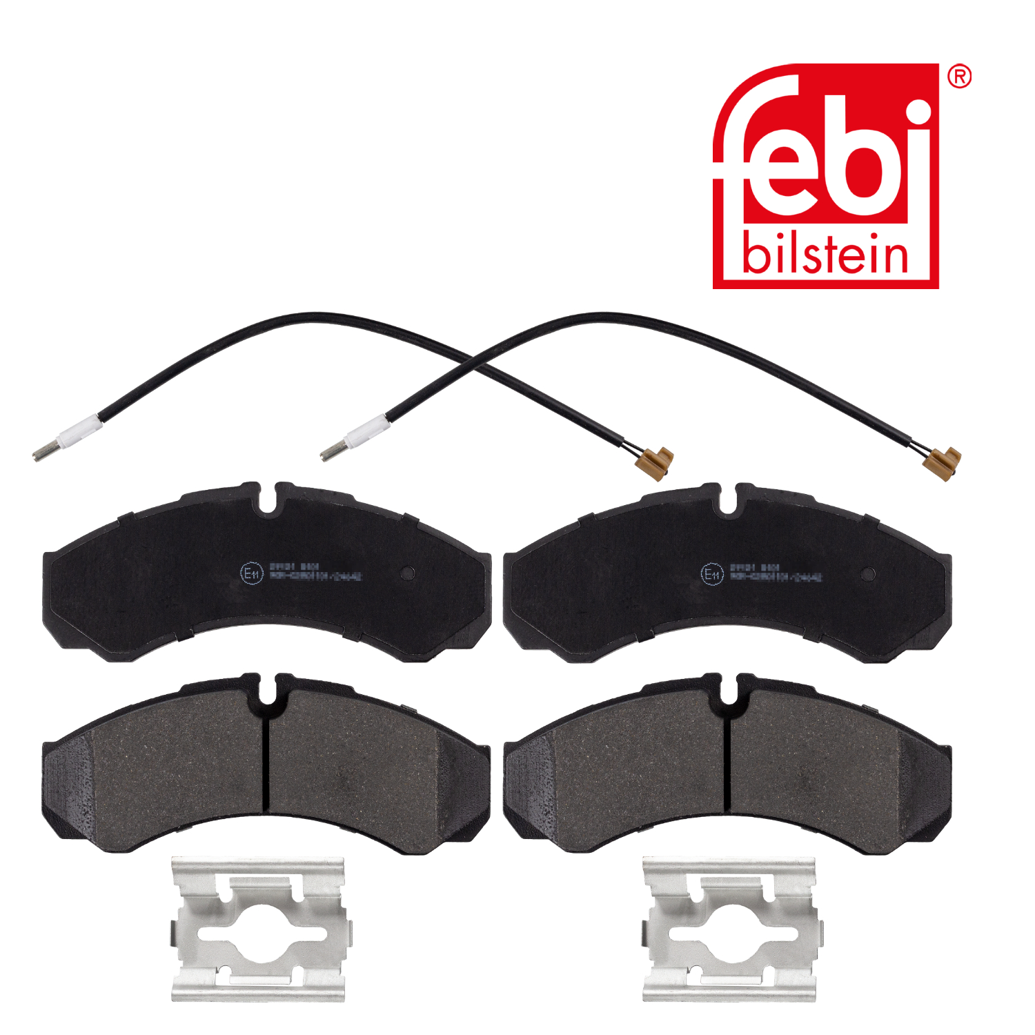 Febi Front Brake Pad Set 116255