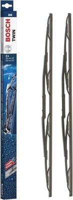 Bosch Eco Front Wiper Blade Set 650mm + 650mm — 808 fits Land Rover Range Rover