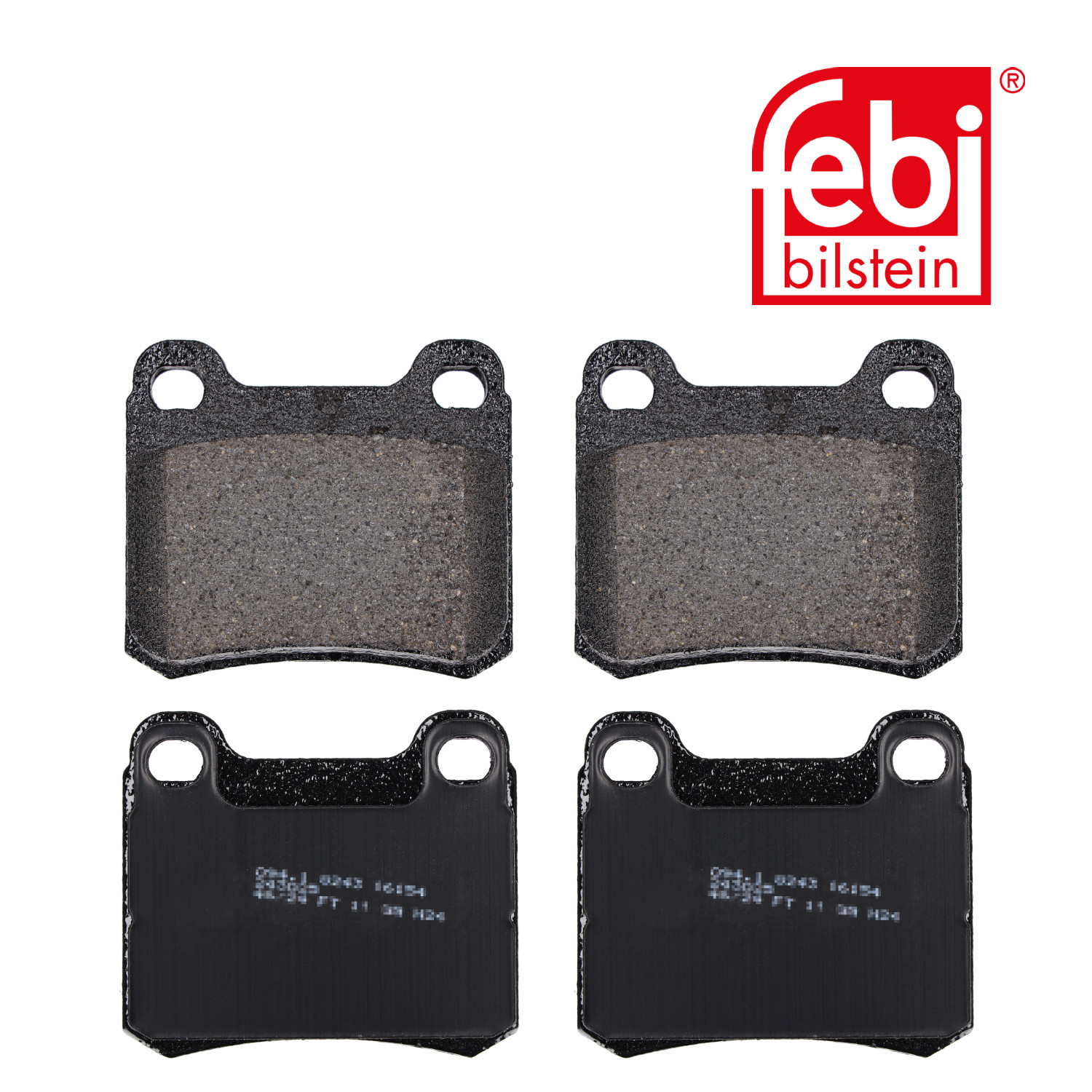 Febi Rear Brake Pad Set 16154