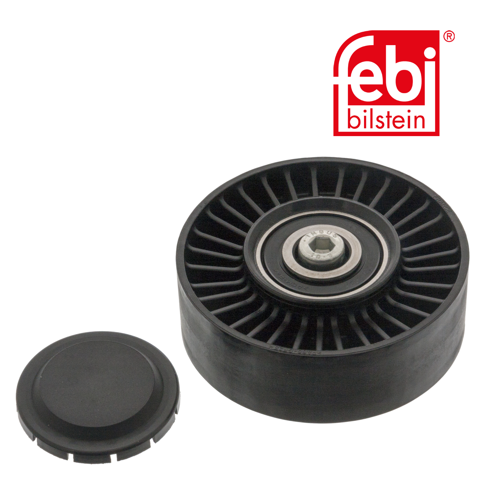 Febi V-Ribbed Belt Deflection/Guide Pulley 34172
