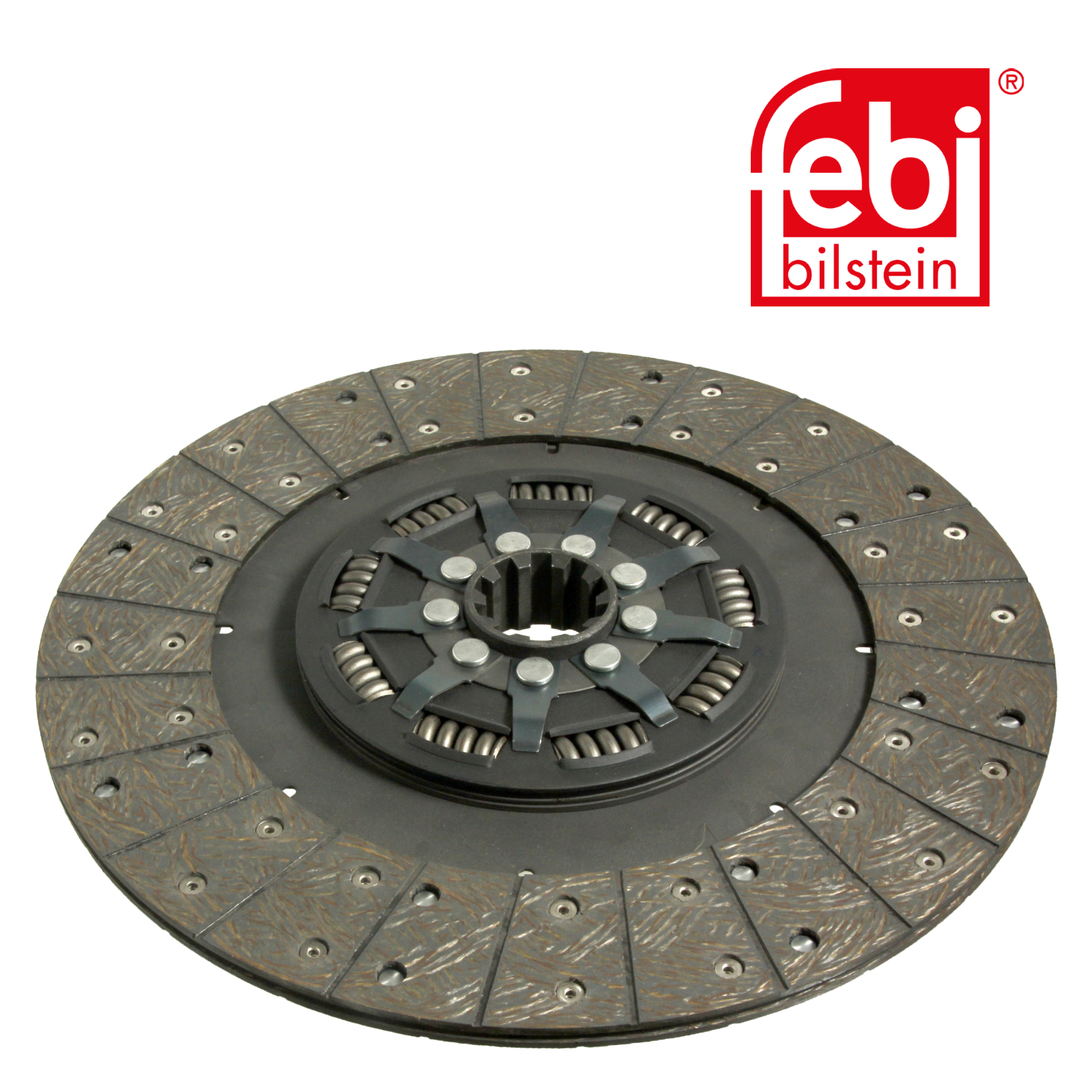 Febi Clutch Friction Disc Plate 380mm 10 Splines 105102