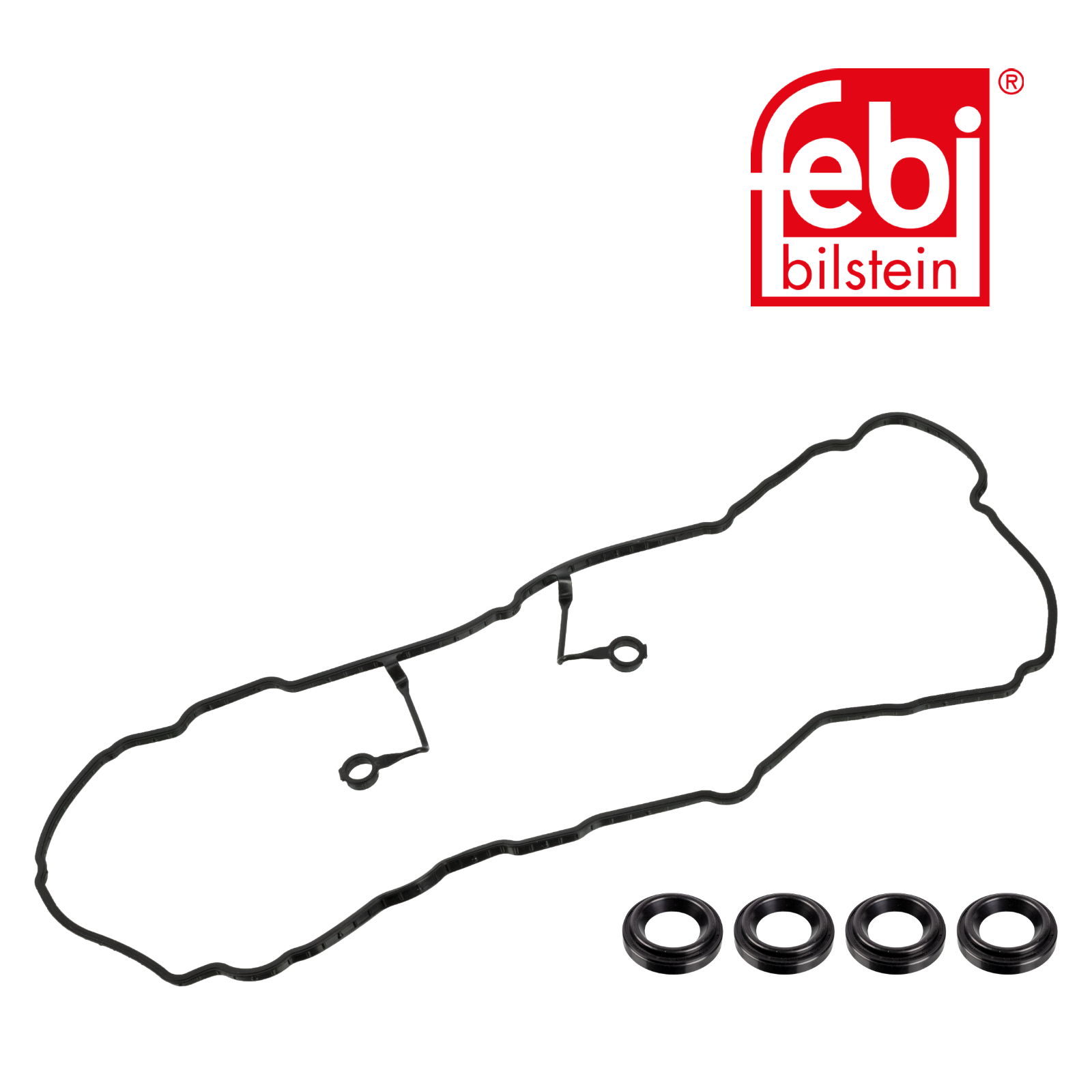 Febi Cylinder Head Cover Gasket Set NBR (nitrile butadiene r 108338