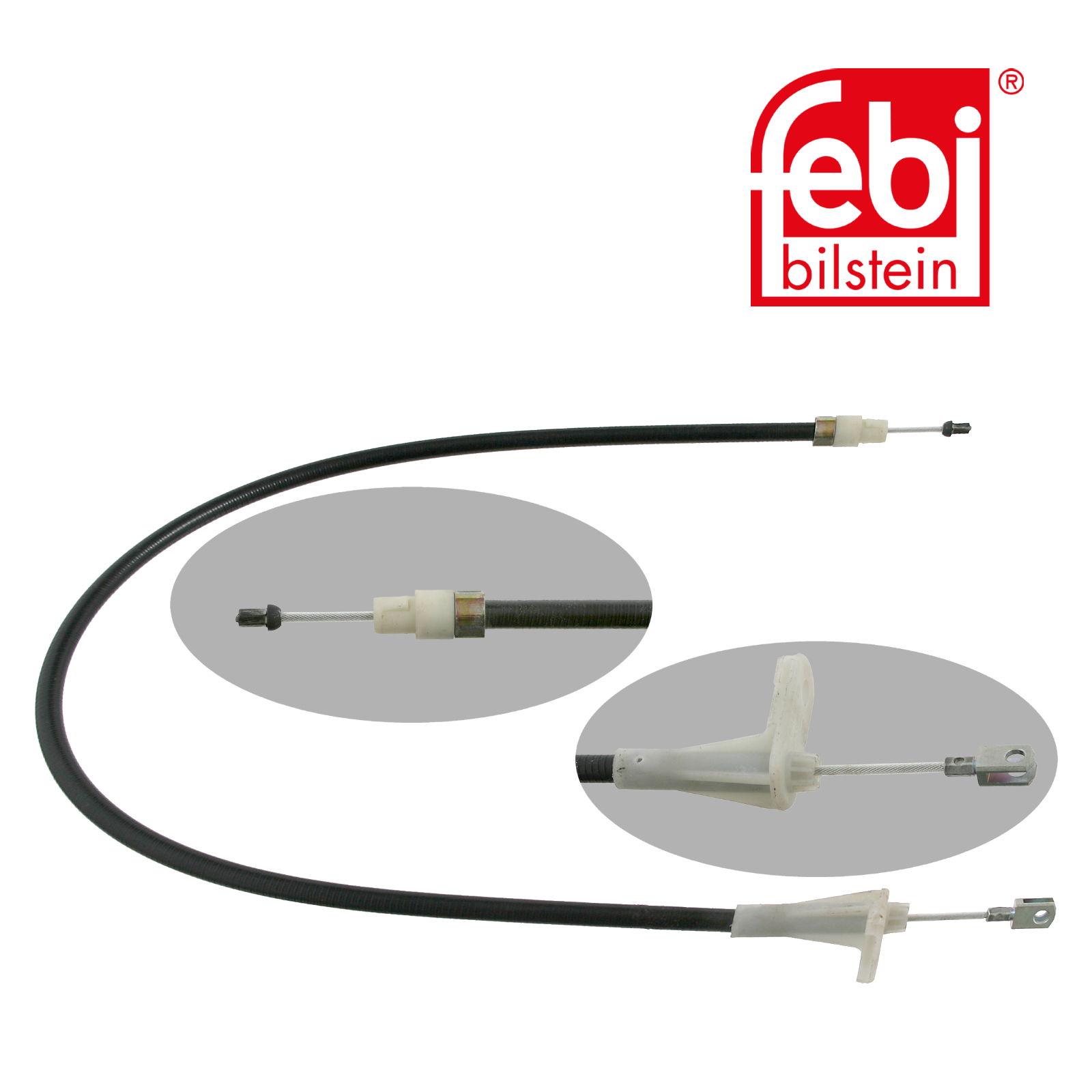 Febi Handbrake Cable Left Rear 22674