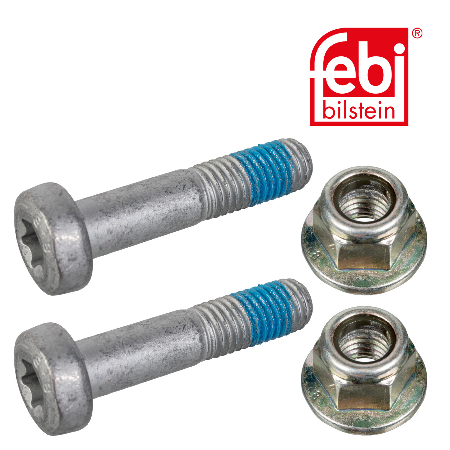Febi Ball Joint Clamping Bolt Set Front 24389
