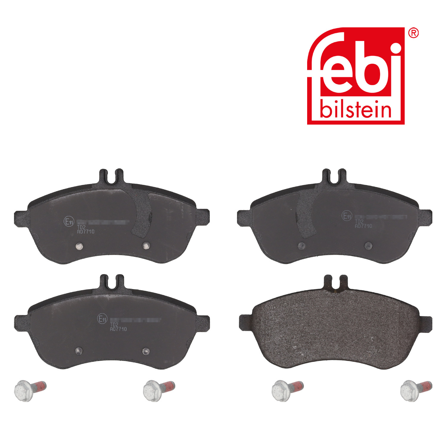 Febi Front Brake Pad Set 16749