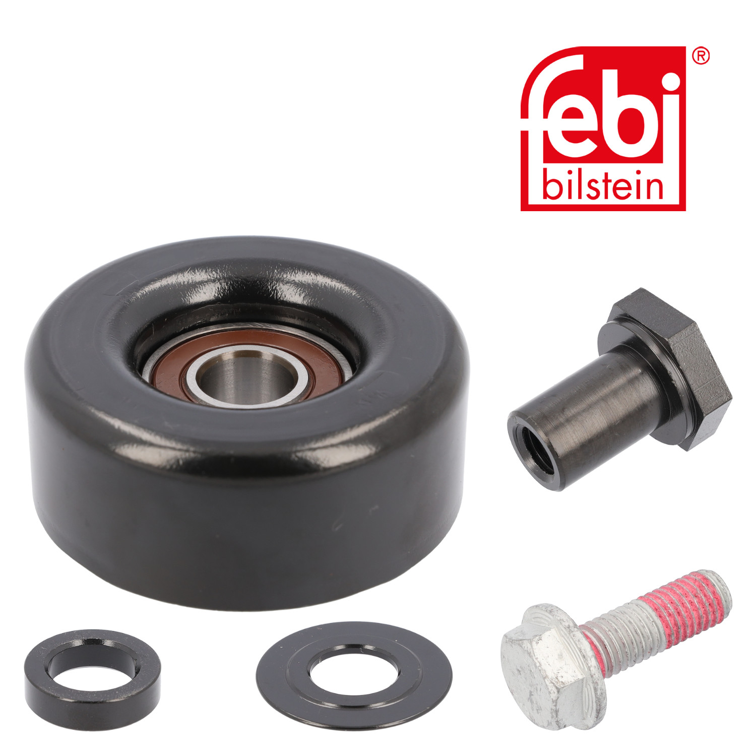 Febi V-Ribbed Belt Deflection/Guide Pulley 34533