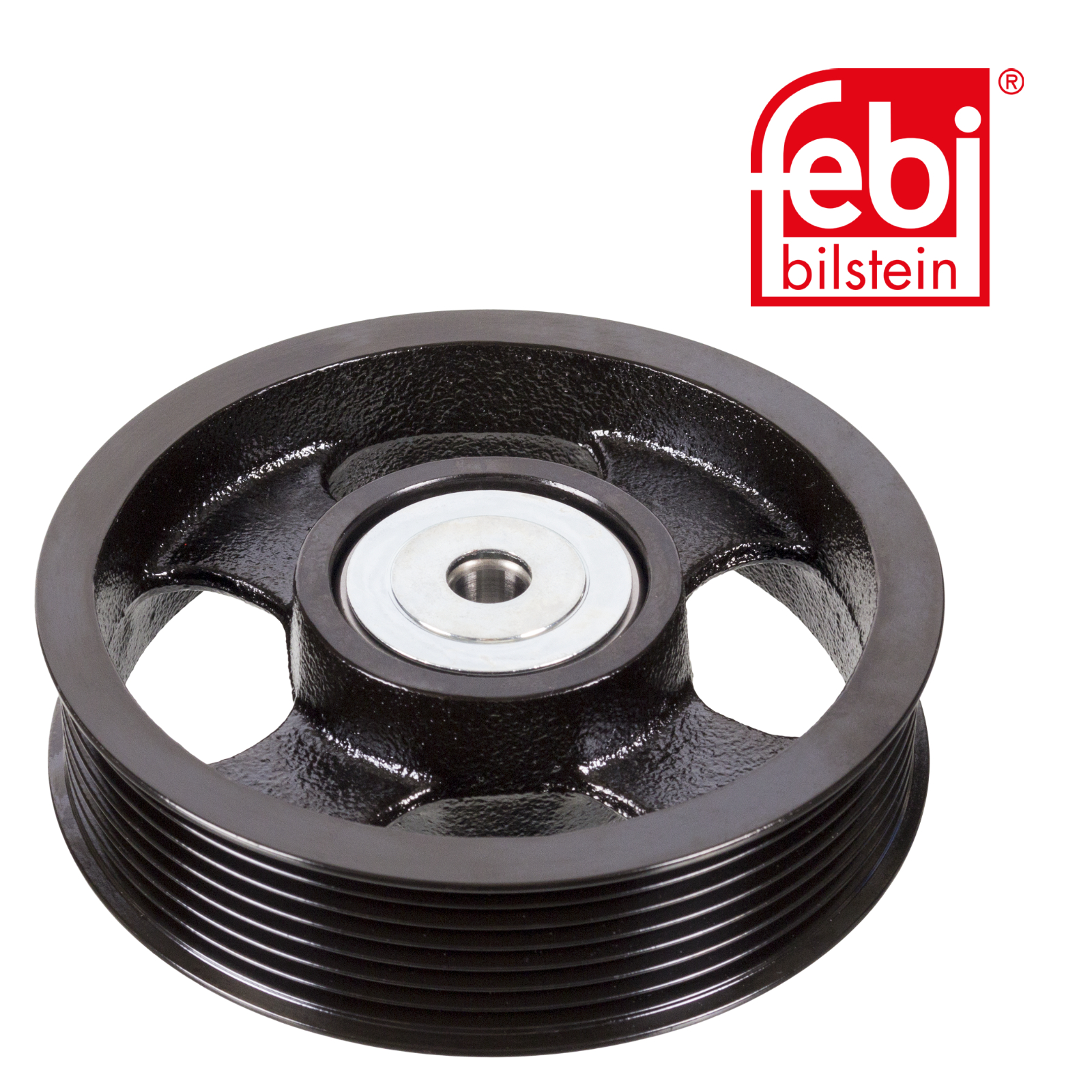 Febi V-Ribbed Belt Deflection/Guide Pulley 104479