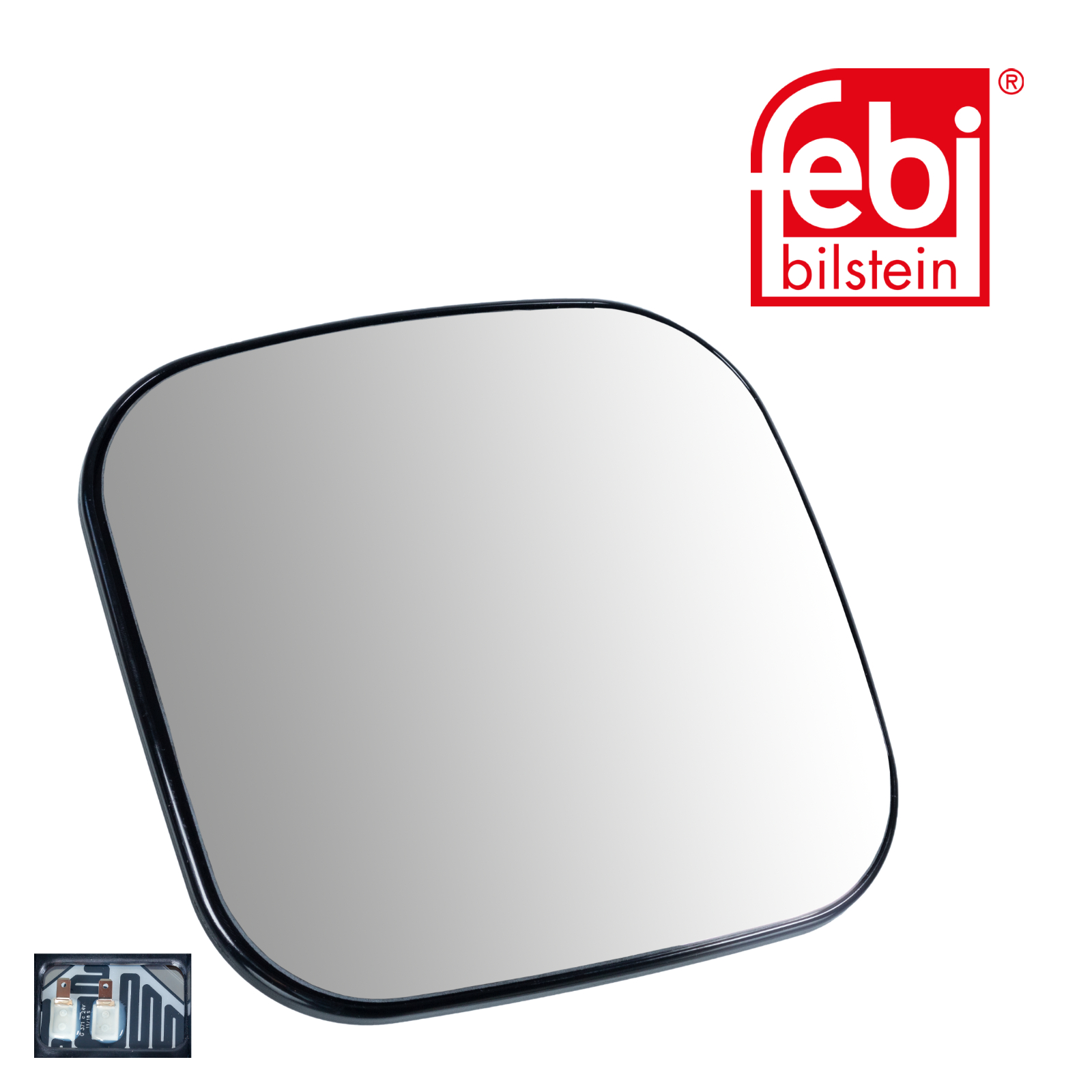 Febi Wide Angle Mirror Mirror Glass Wide 24mm Thick 107940