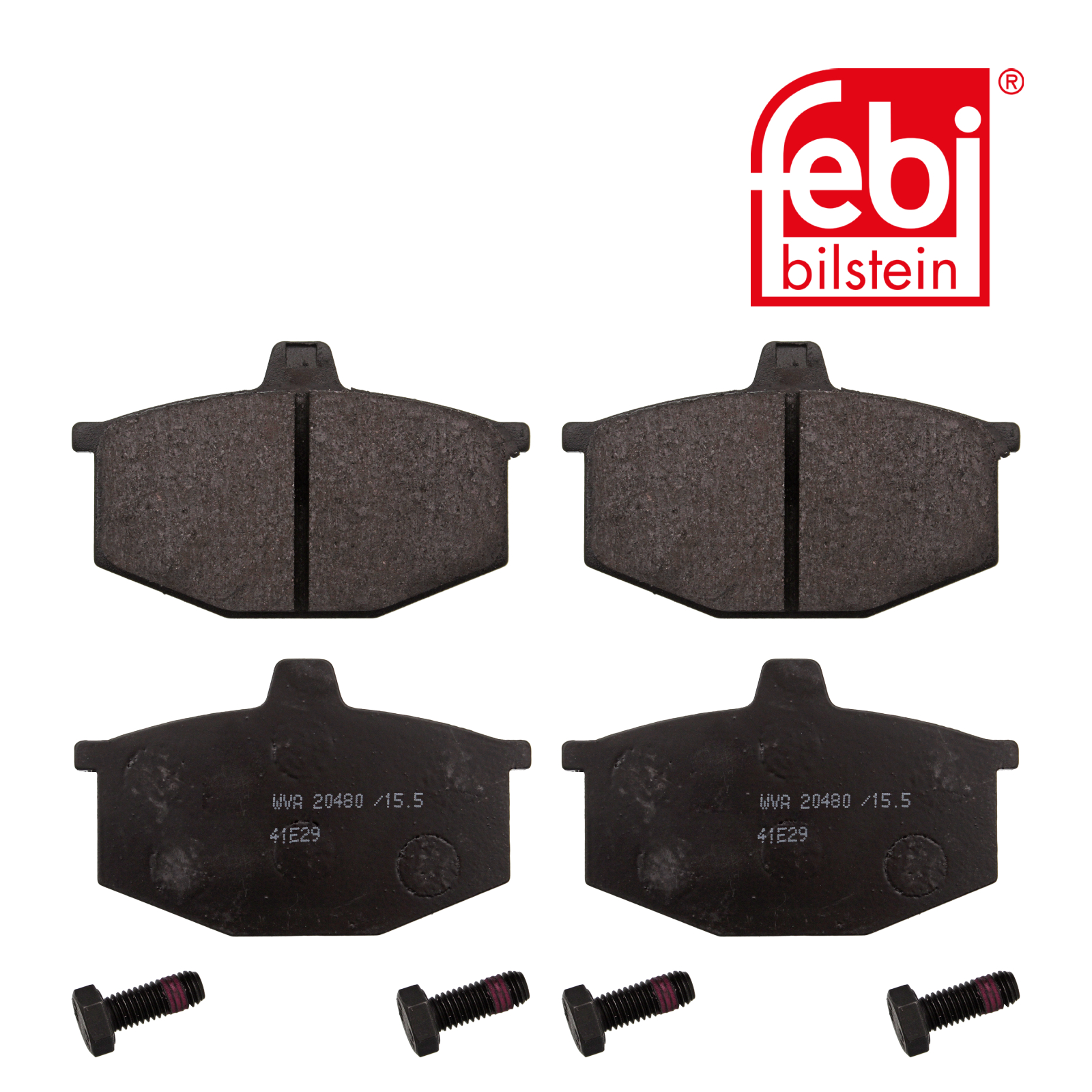 Febi Front Brake Pad Set 116181