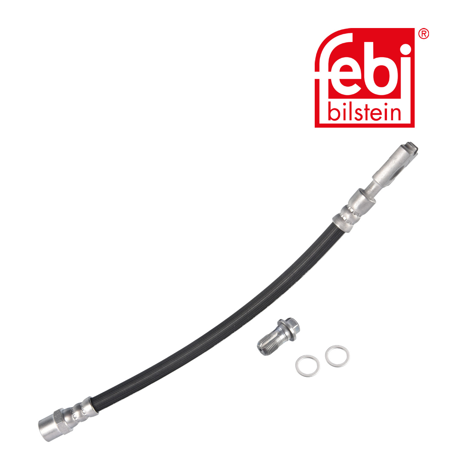 Febi Brake Hydraulic Hose Line Rear Right 30857