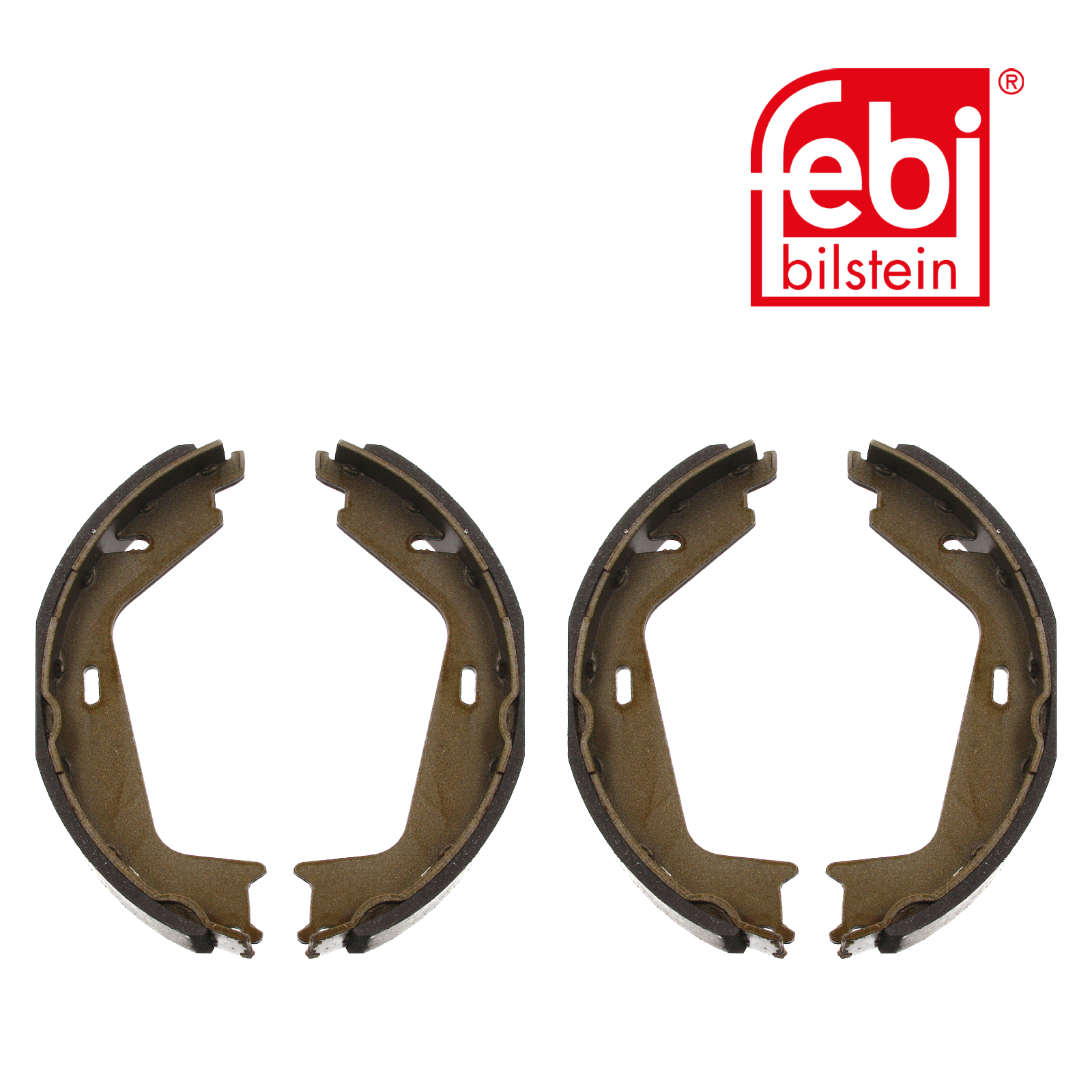 Febi Parking Brake Shoe Set Rear 34255