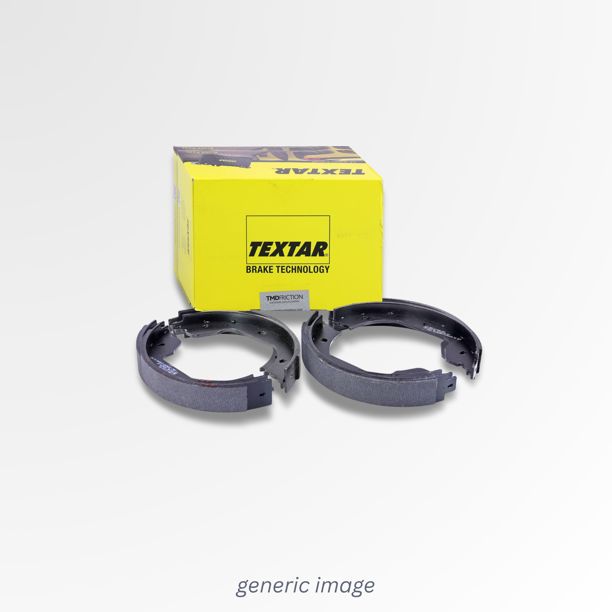 Textar 4 x Brake Shoe Set Axle Kit 91078700