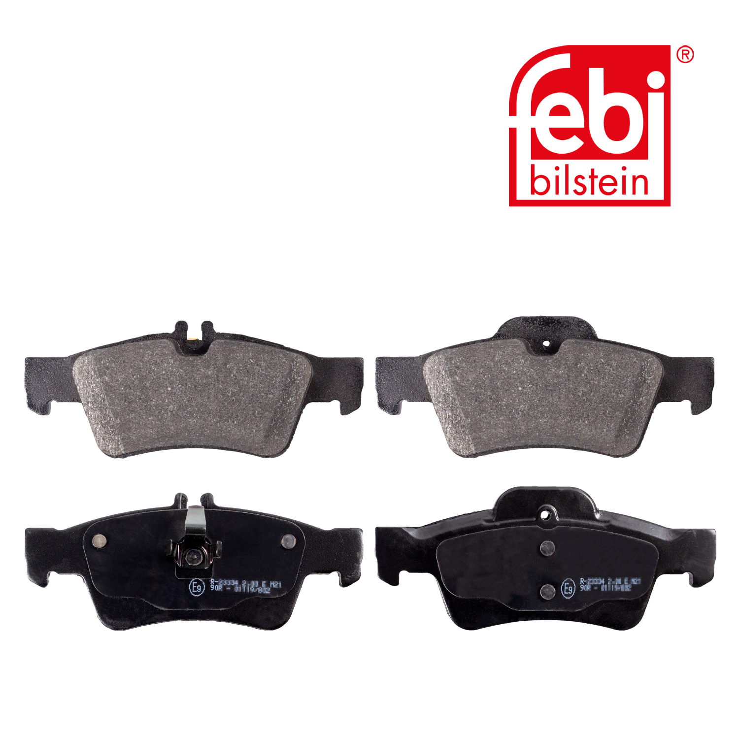Febi Rear Brake Pad Set 16451
