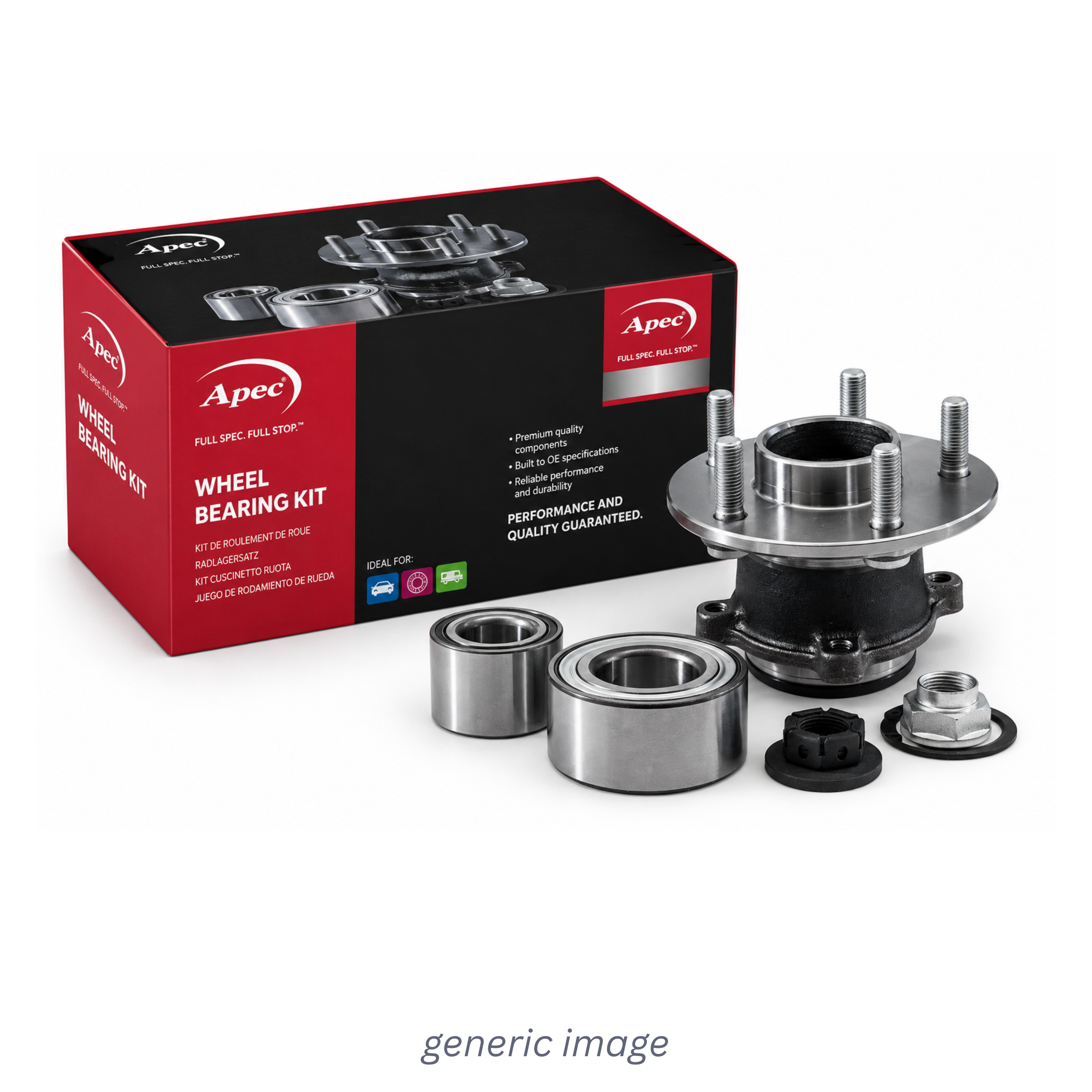 Apec Wheel Bearing Kits fits Land Rover Range Rover 1994-2002 2.5 3.9 4.0 4.6