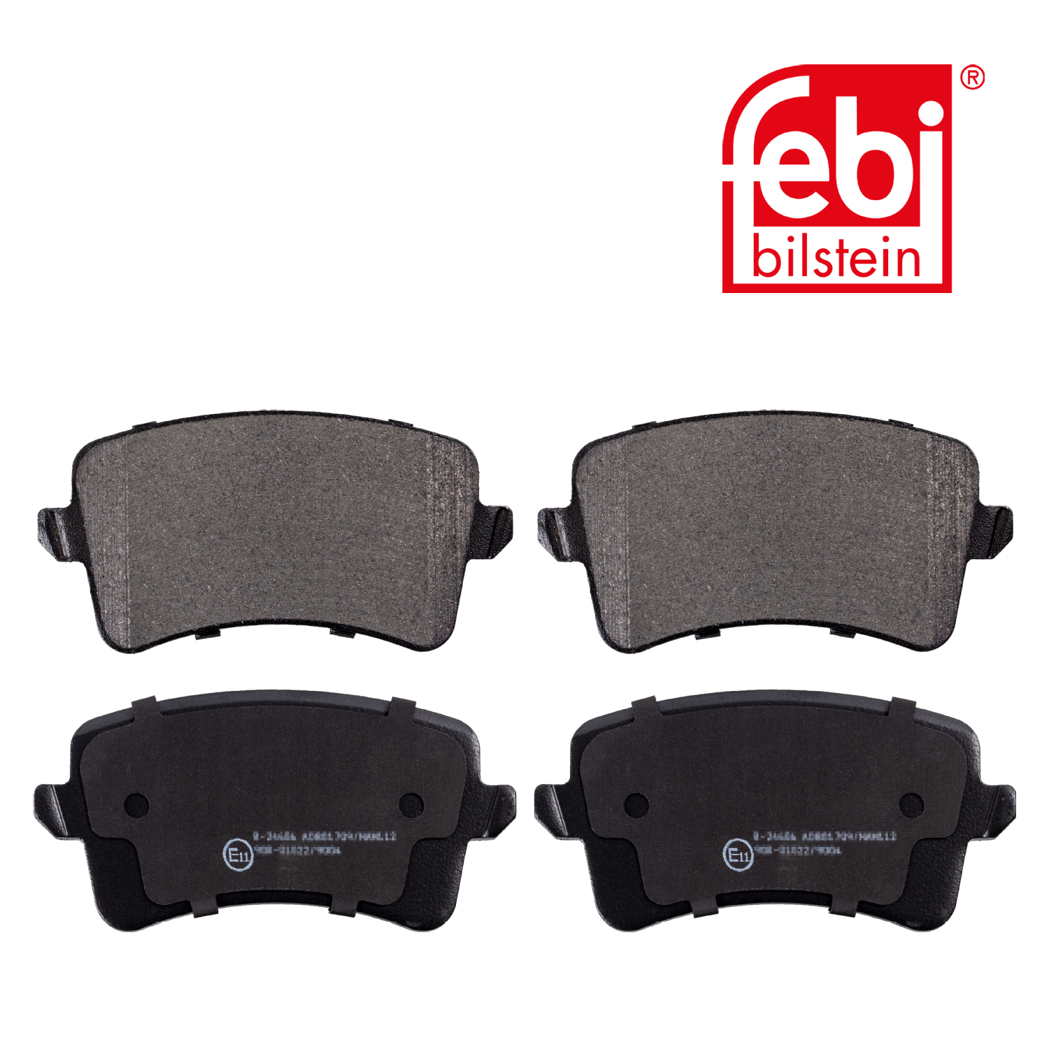 Febi Rear Brake Pad Set 16755