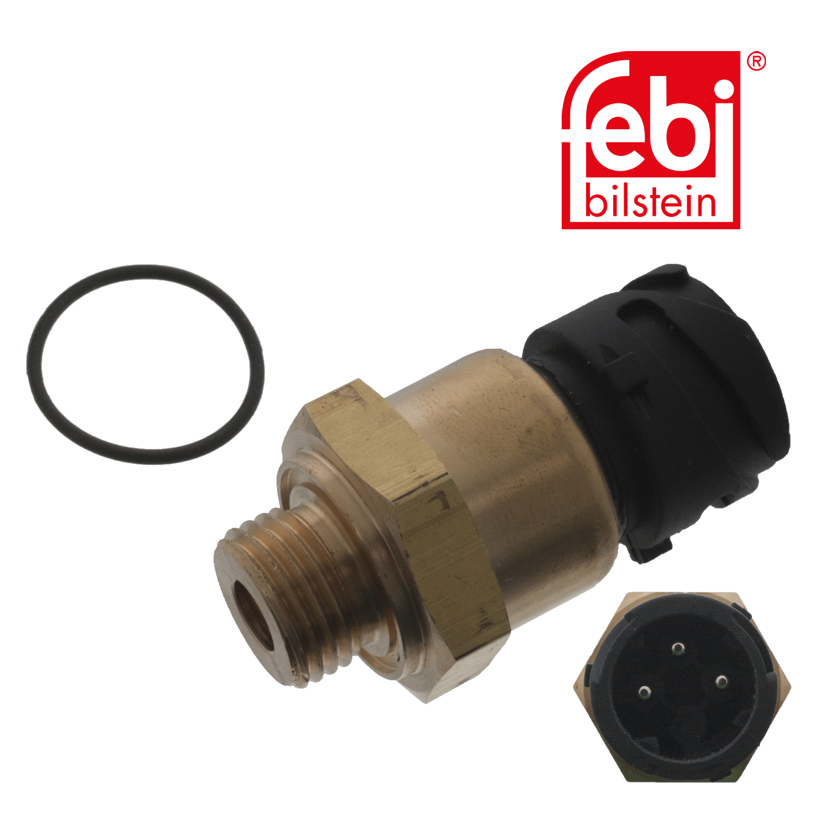 Febi Compressed-Air System Sensor 3 Connectors 48361