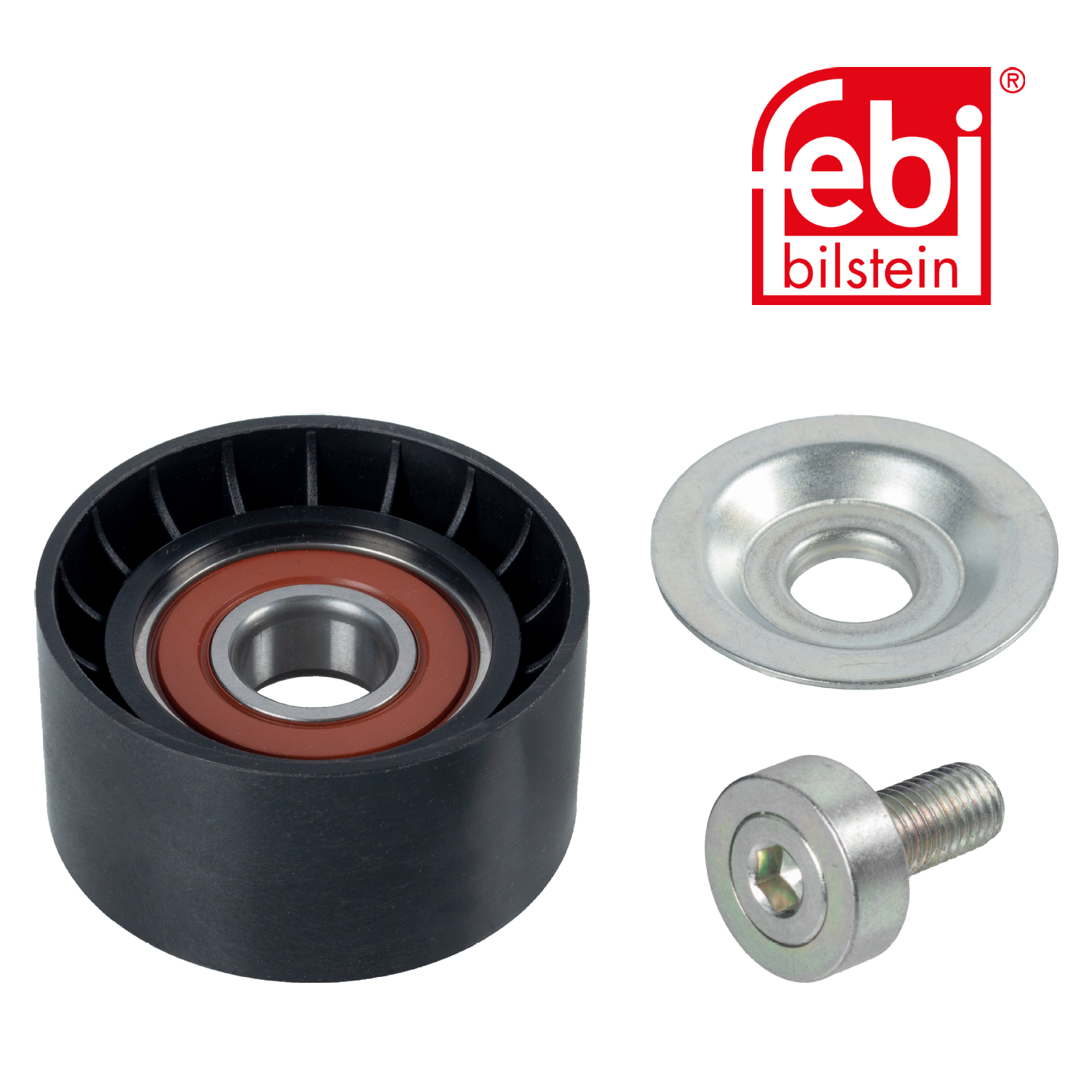 Febi V-Ribbed Belt Deflection/Guide Pulley 23327