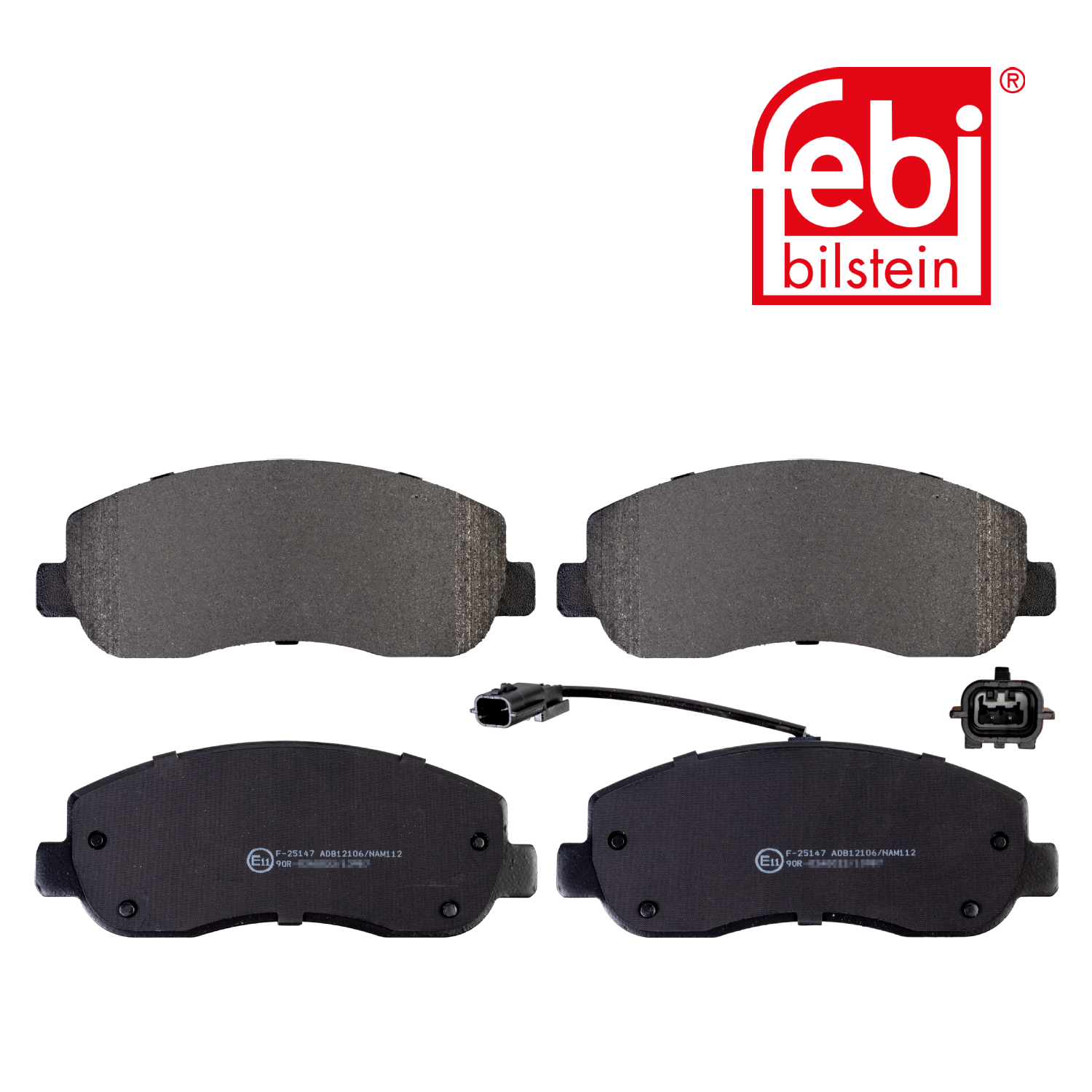 Febi Front Brake Pad Set 16845