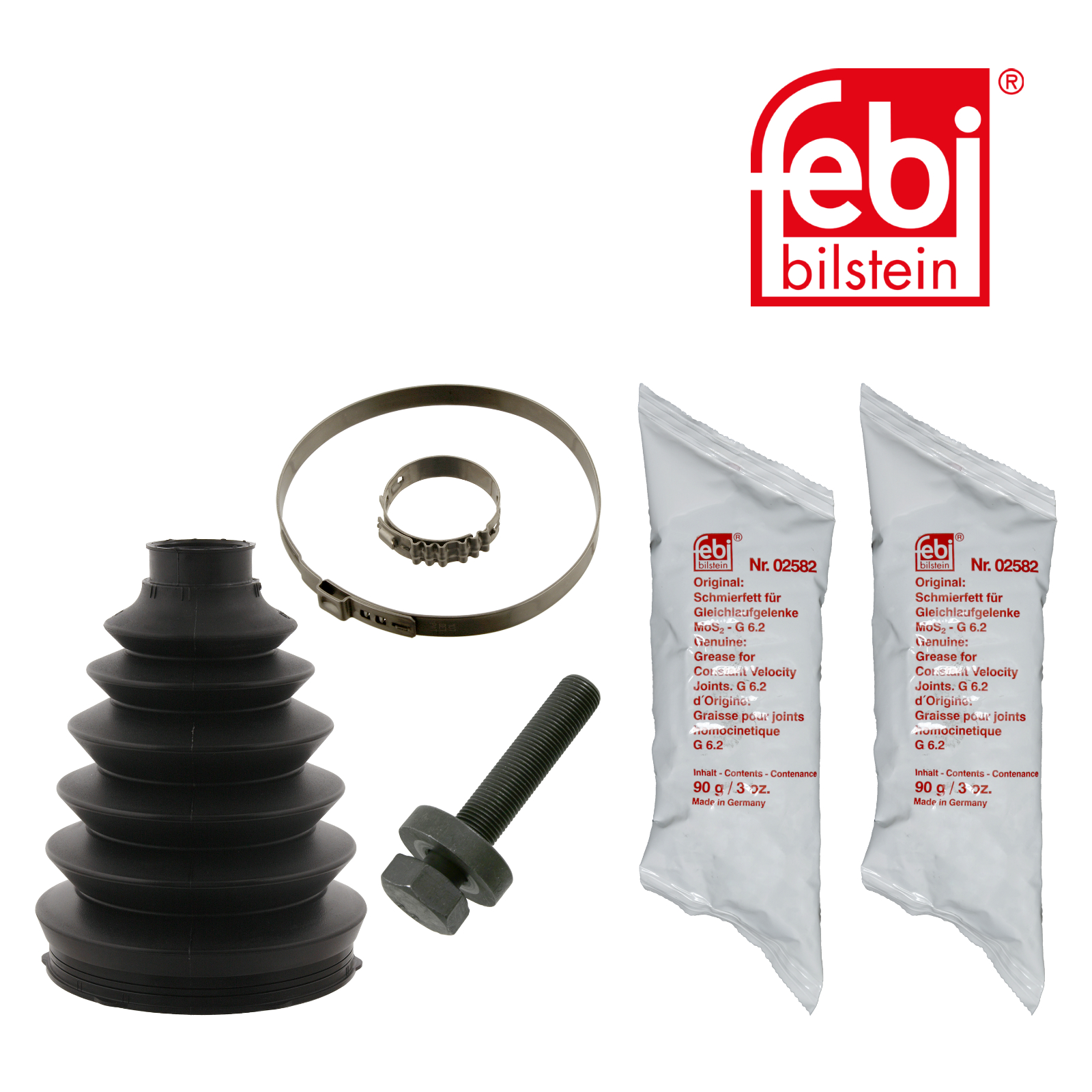 Febi Drive Shaft Bellow Kit Wheel Side Thermoplast 29997