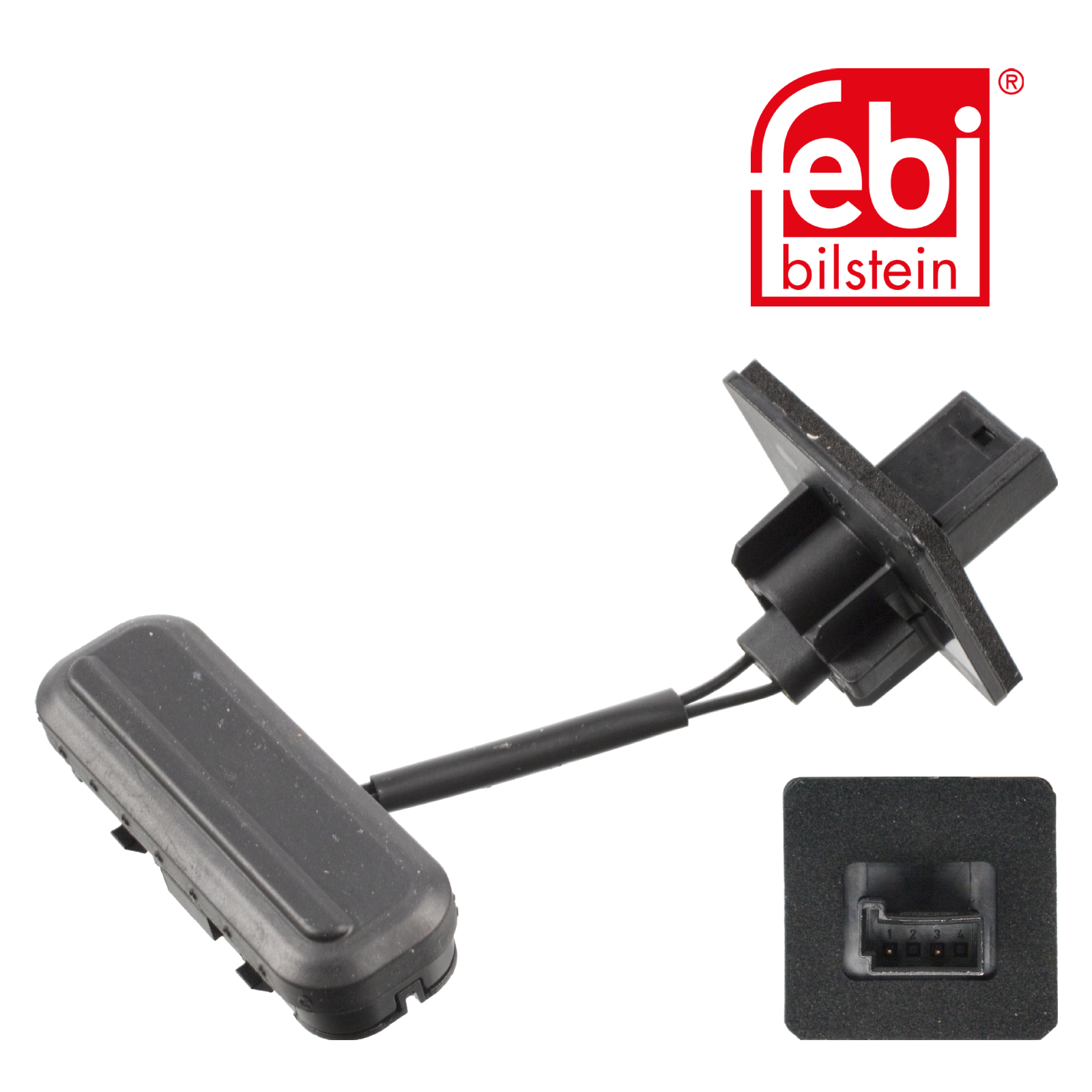 Febi Tailgate Release Switch 2 Connectors 107975