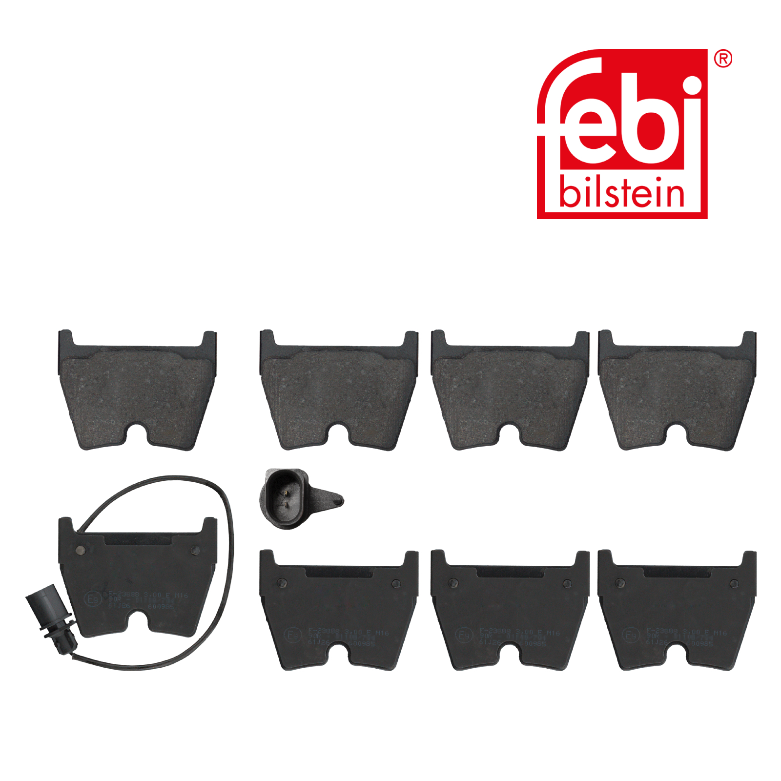 Febi Front Brake Pad Set 116024
