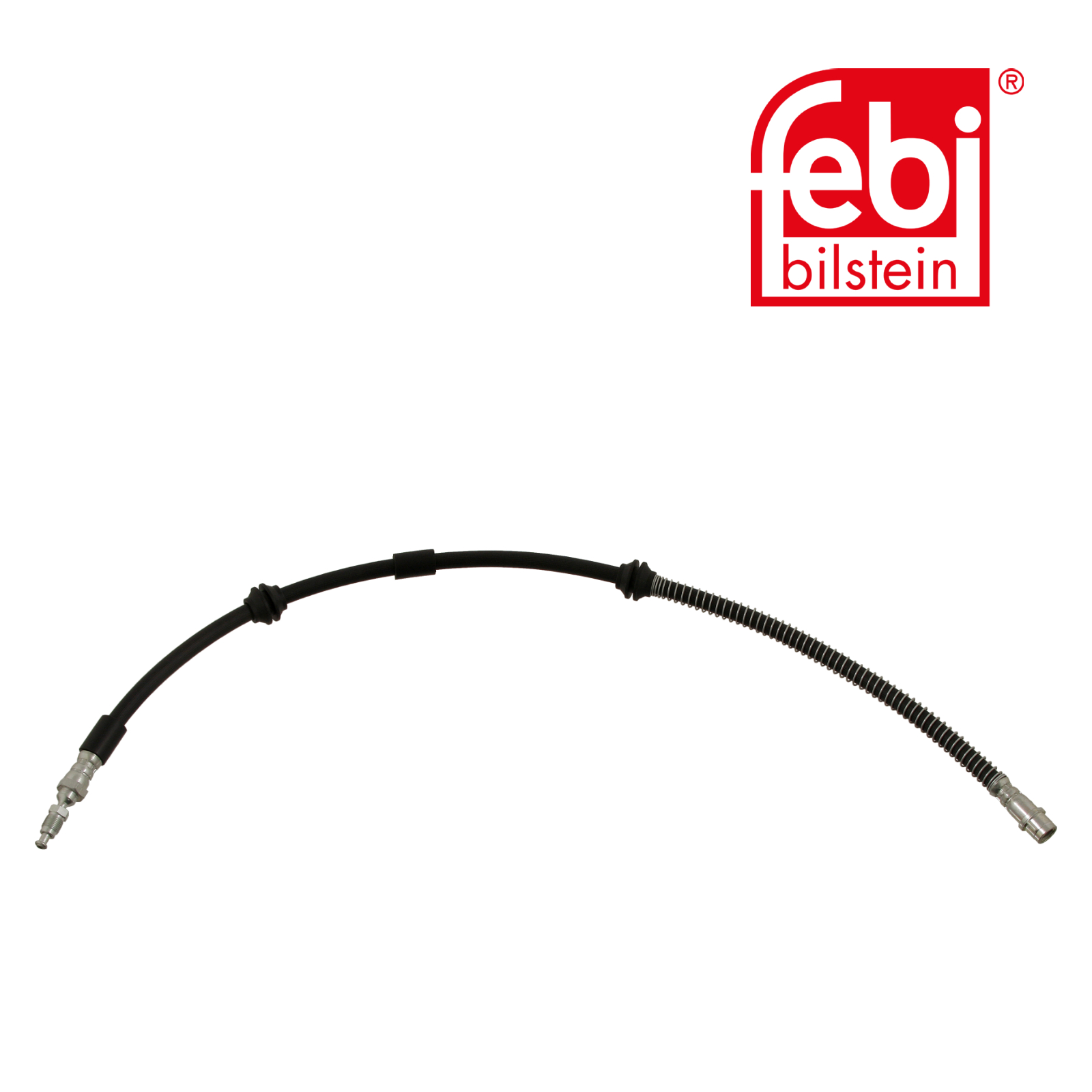Febi Brake Hydraulic Hose Line Front Right 30406