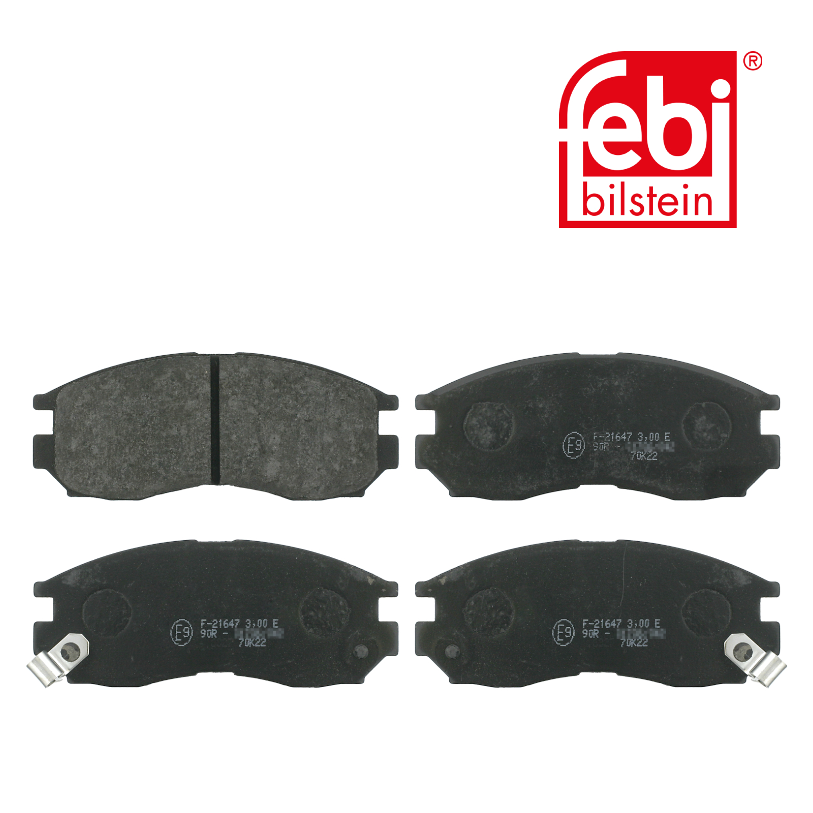 Febi Front Brake Pad Set 16327
