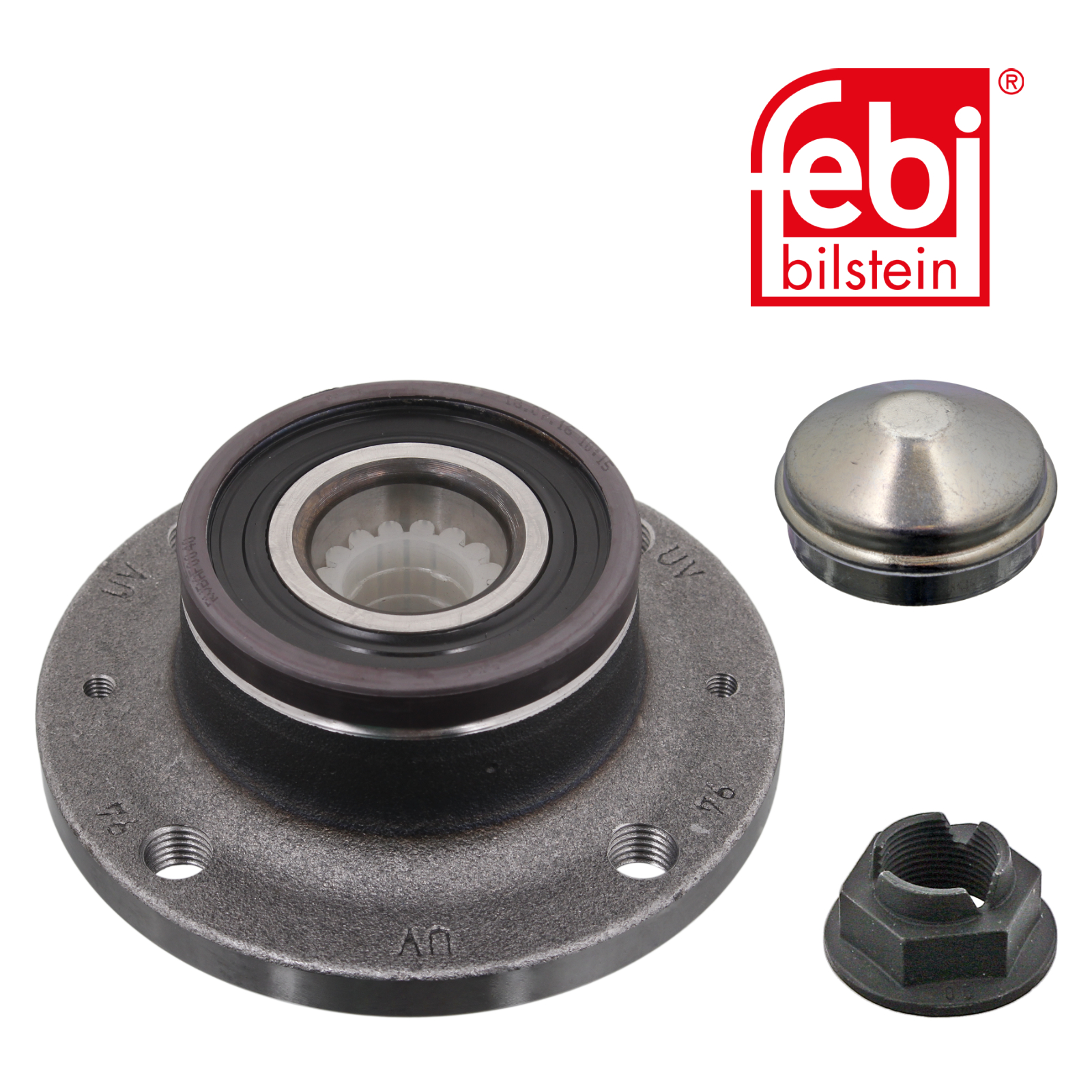 Febi Wheel Bearing Kit Rear Right 120mm 28145