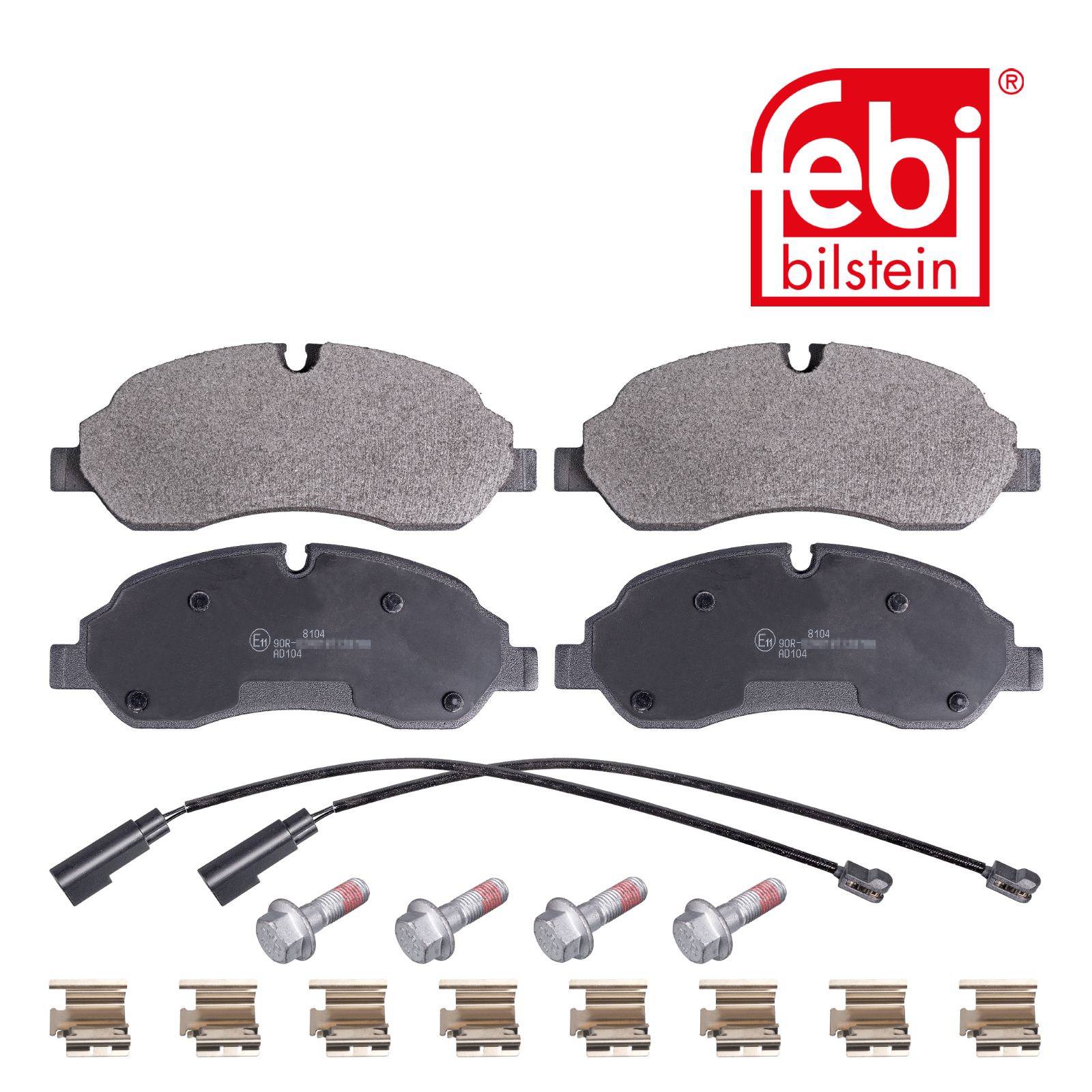 Febi Front Brake Pad Set 16955