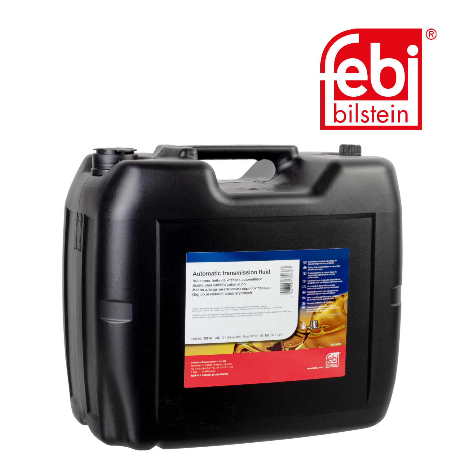 Febi Automatic Transmission Fluid 20L 38936