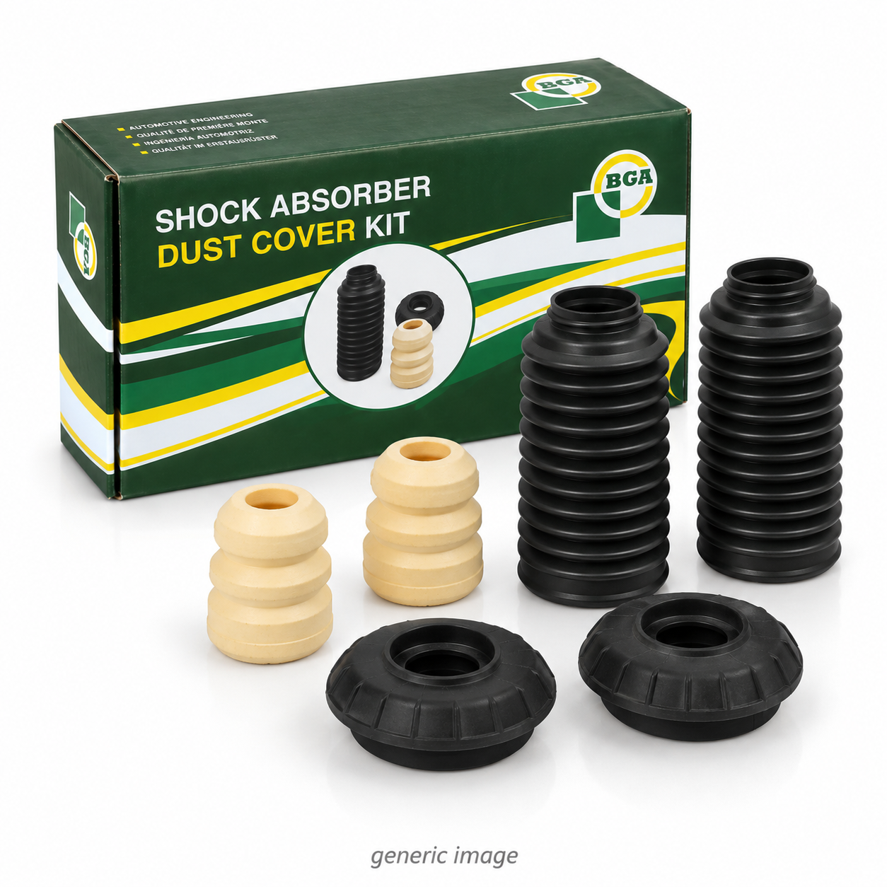 BGA Front Right Dust Cover Kit KS9124