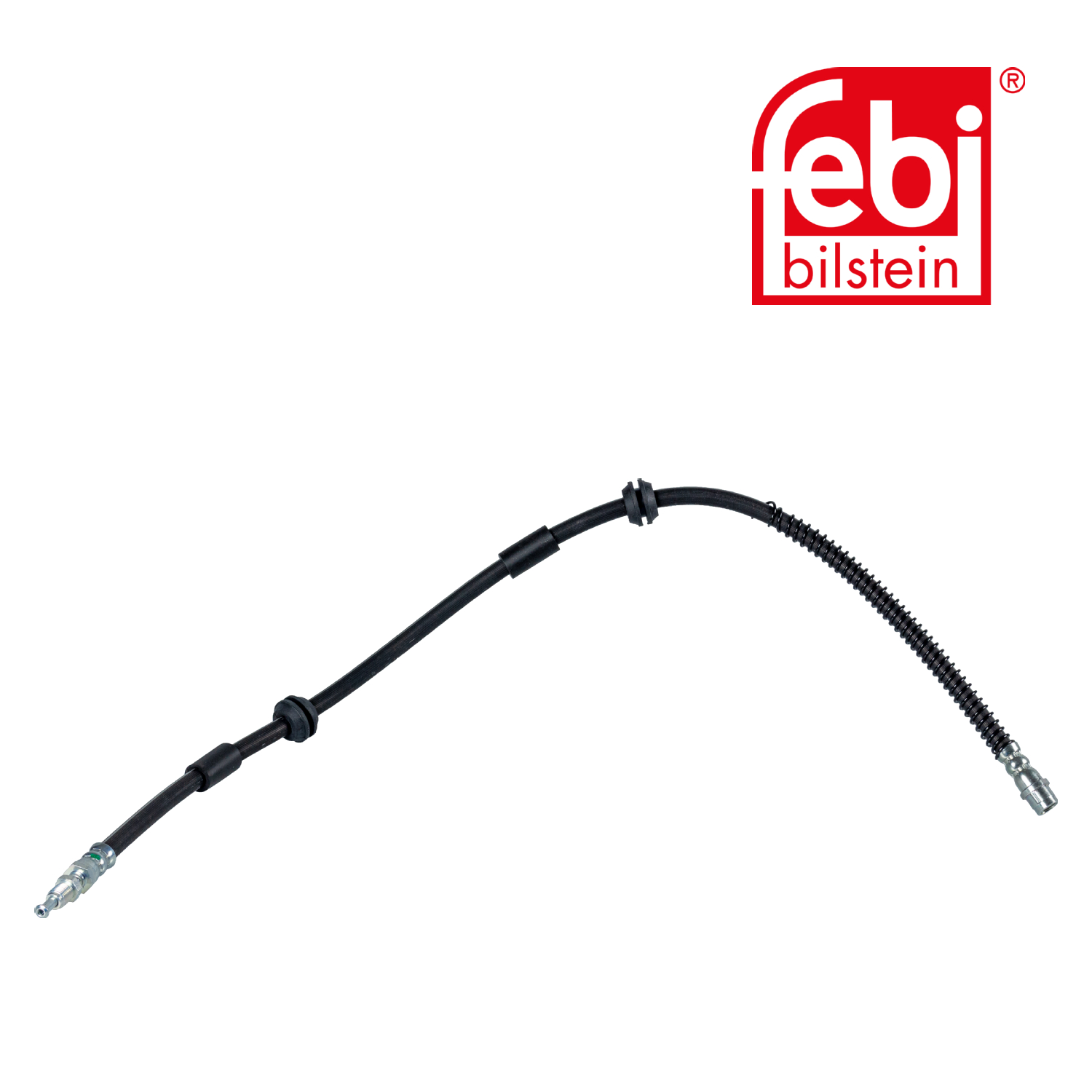 Febi Brake Hydraulic Hose Line Front Right 43459