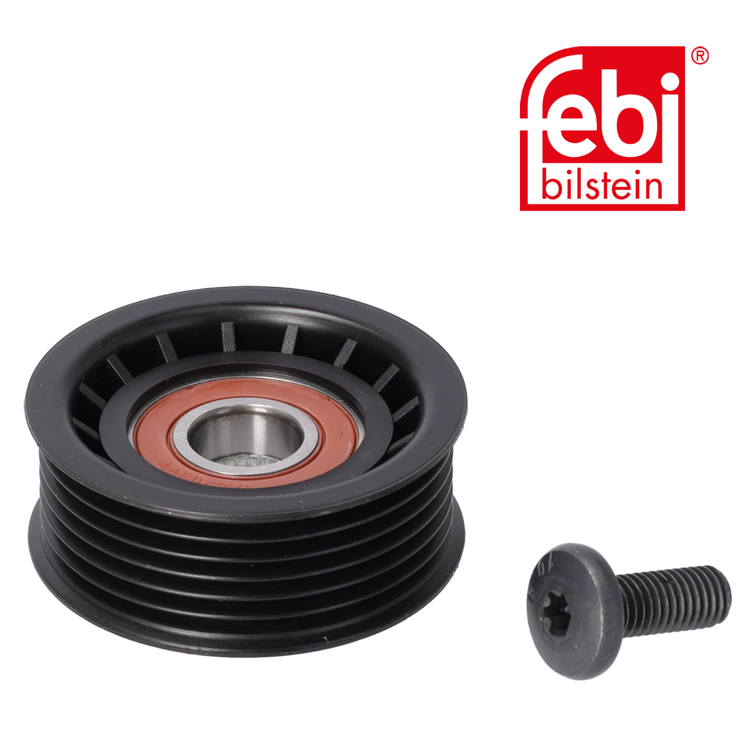 Febi V-Ribbed Belt Deflection/Guide Pulley 24409