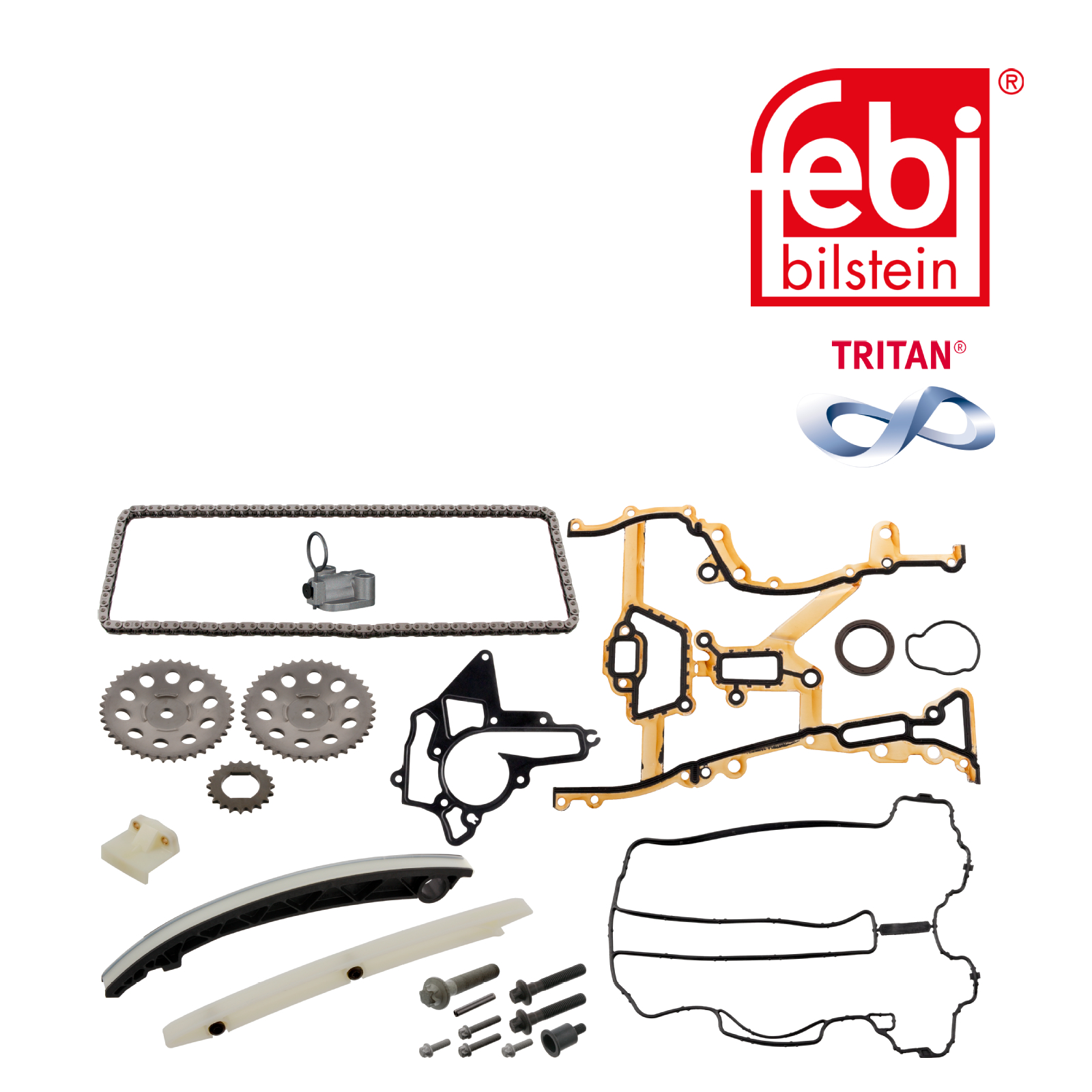 Febi Timing Chain Kit Set 130 Links 8mm 49409