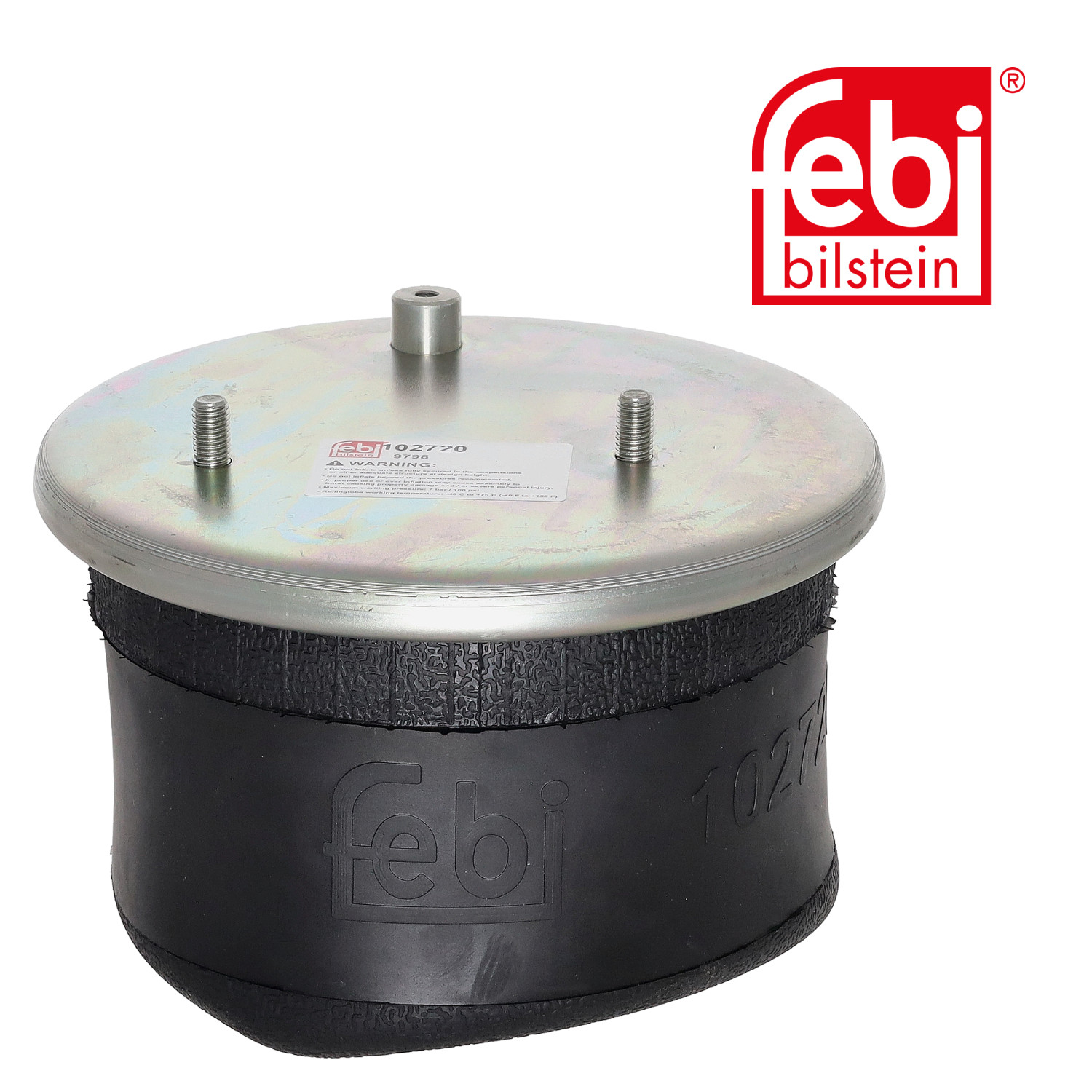 Febi Air Suspension Bellow 228mm Rear 102720