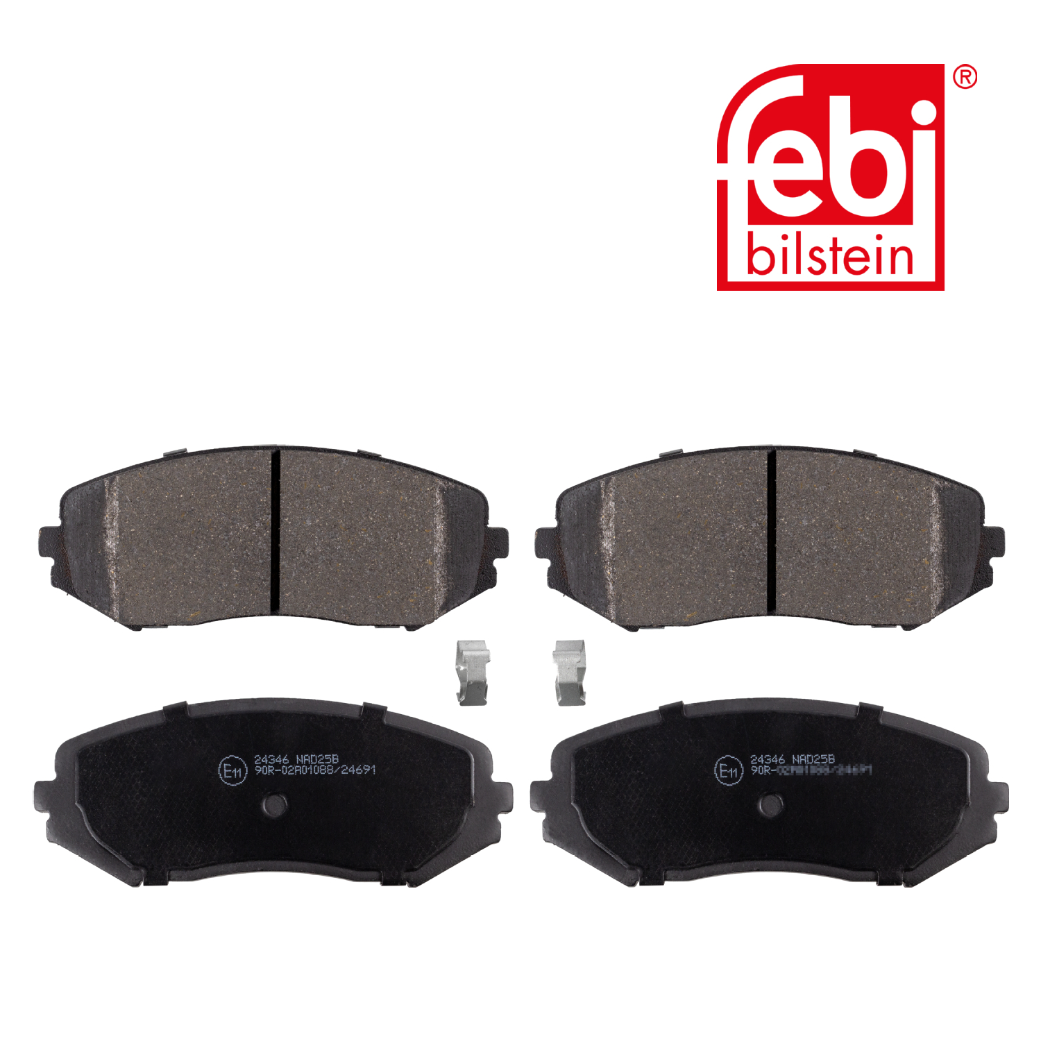 Febi Front Brake Pad Set 16648