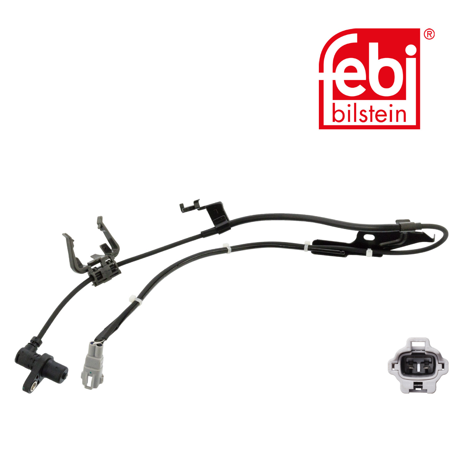 Febi ABS Wheel Speed Sensor Front Left 107380