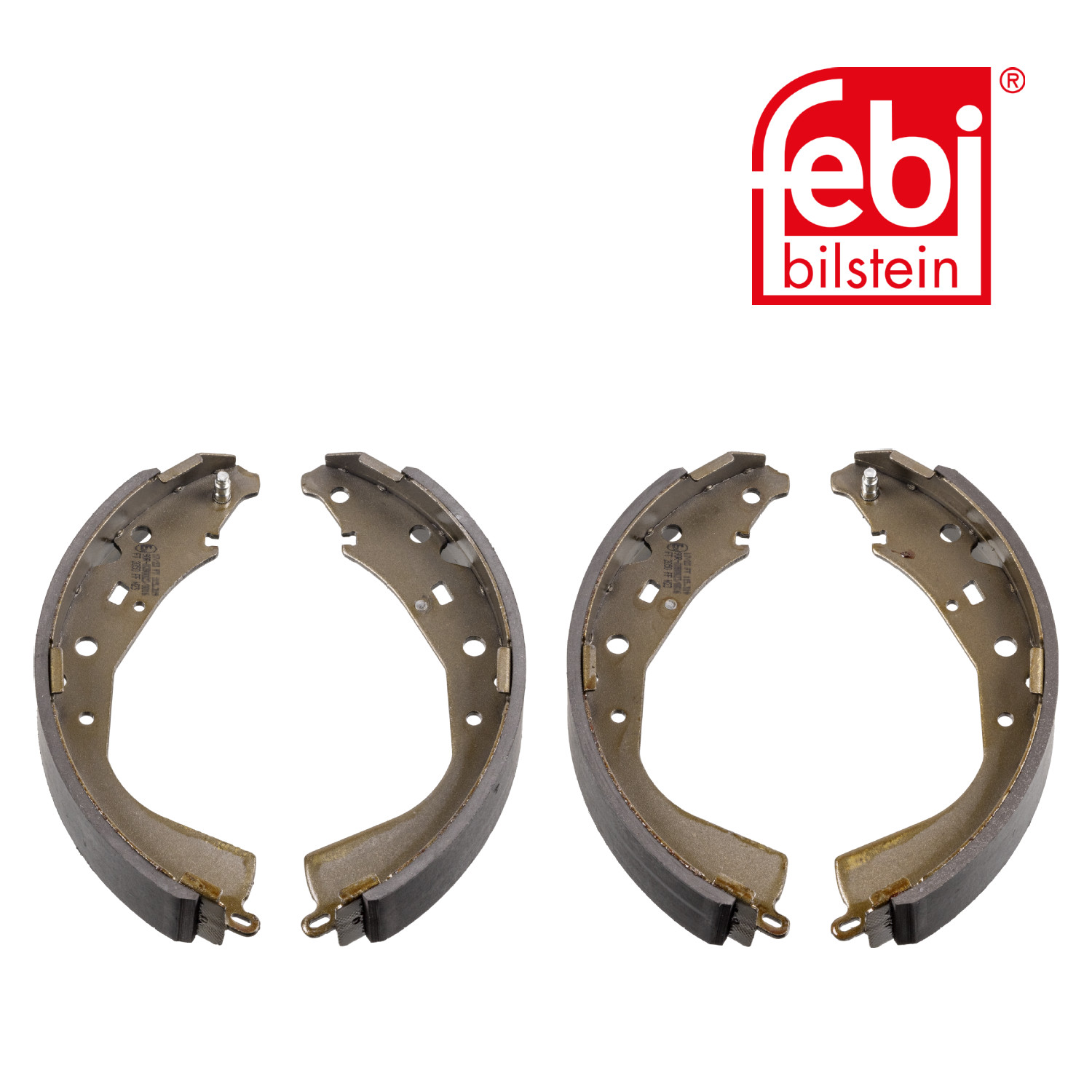 Febi Brake Shoe Set Axle Kit Rear 181586