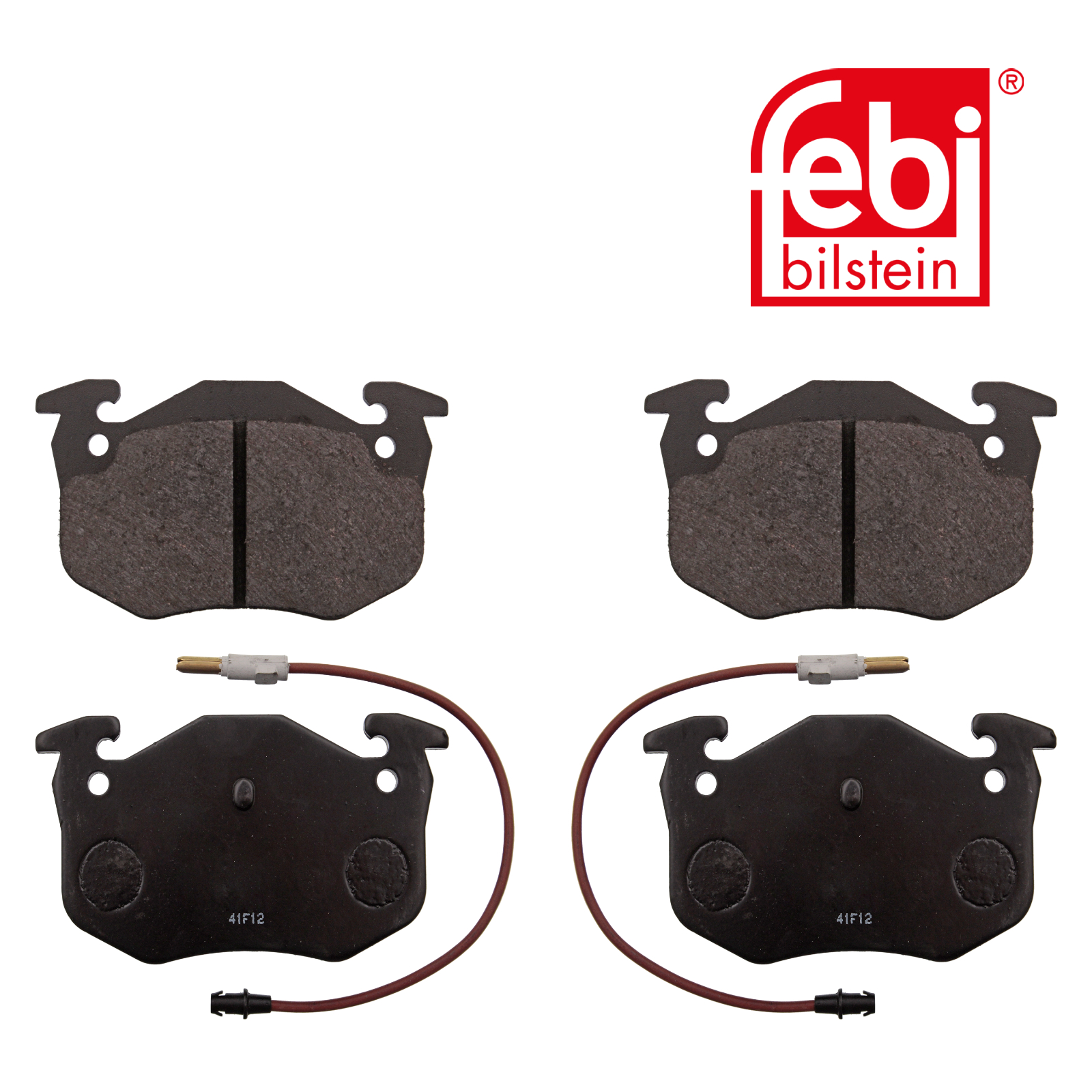 Febi Rear Brake Pad Set 116185