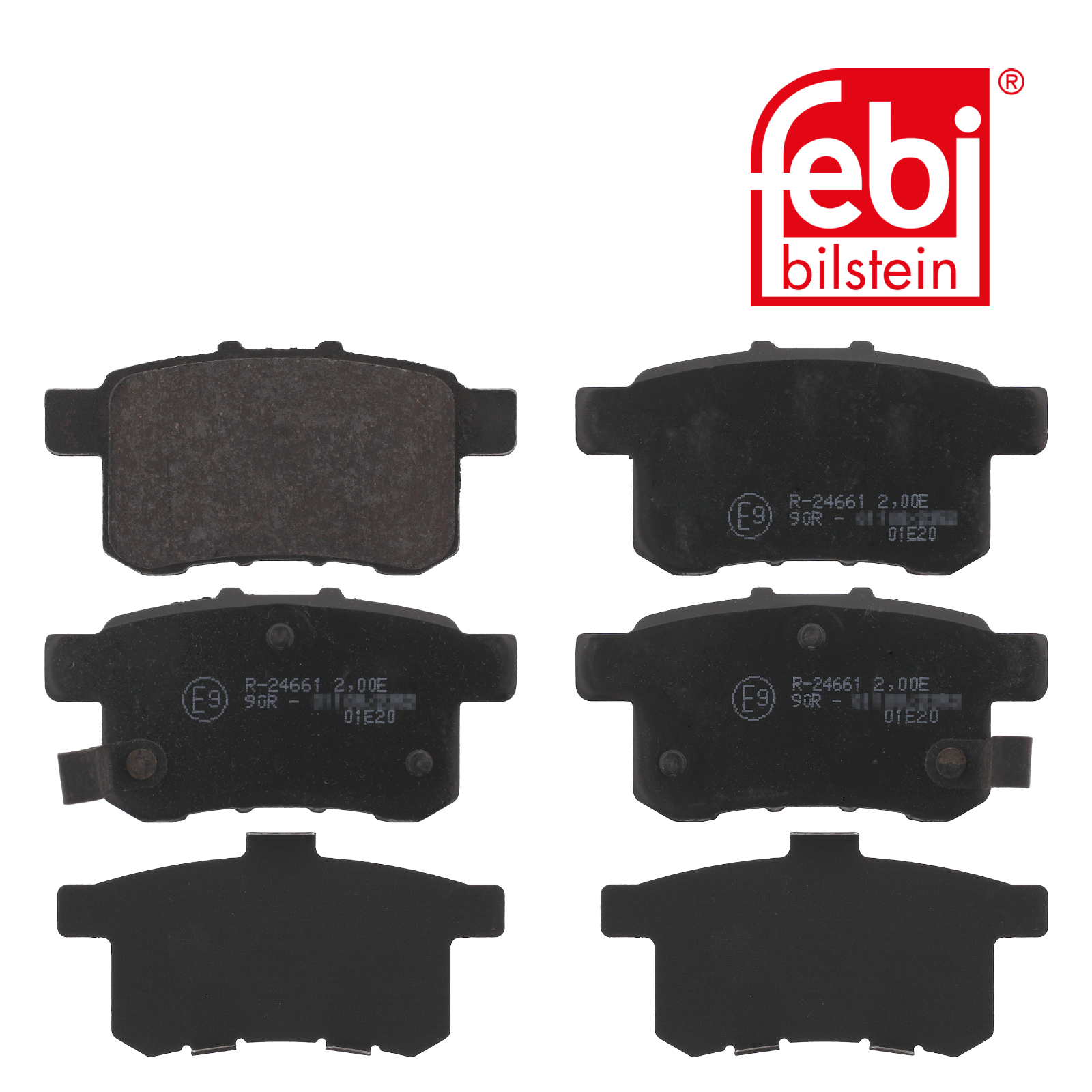 Febi Rear Brake Pad Set 16766