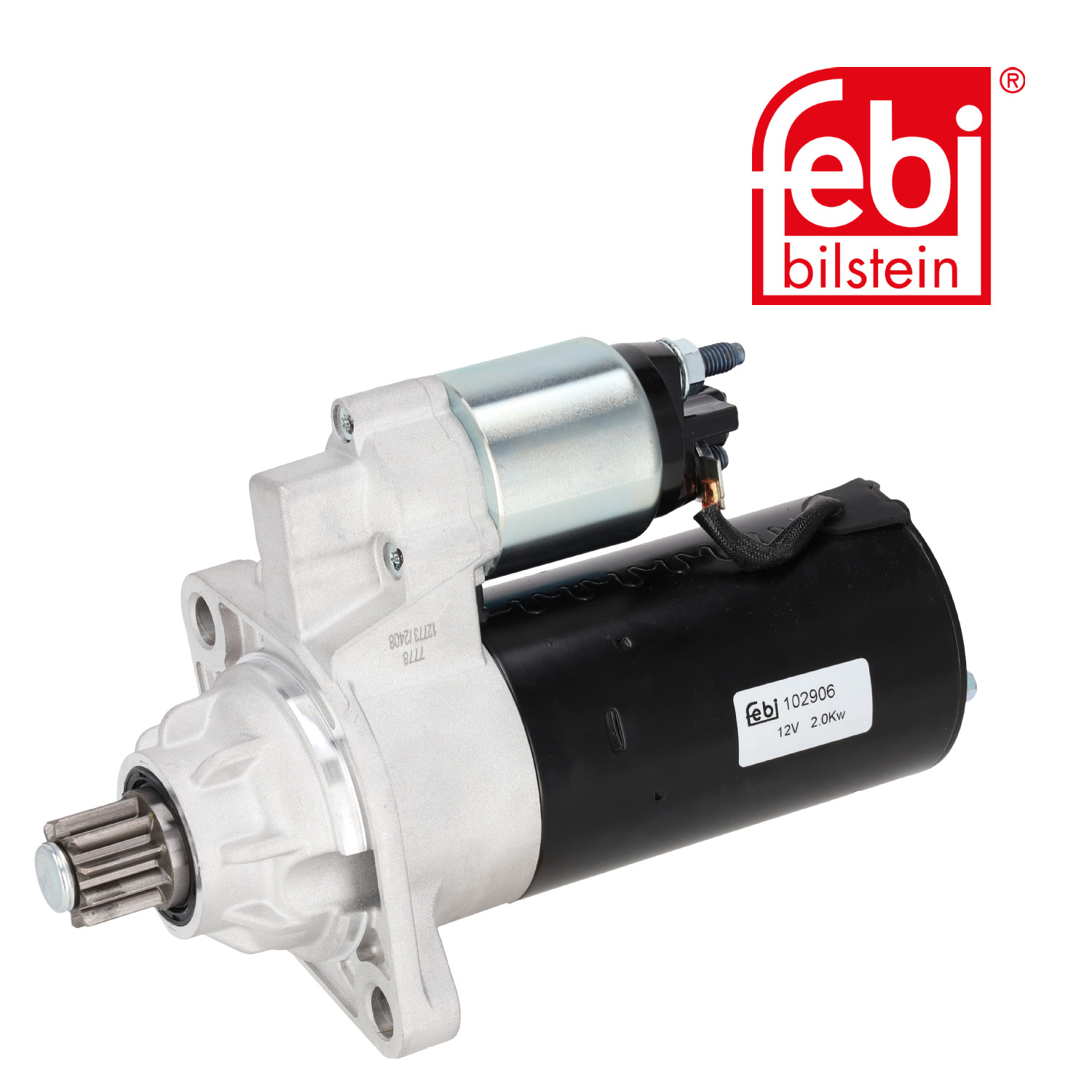 Febi Starter Motor 12V 2kW 10 Teeth 102906