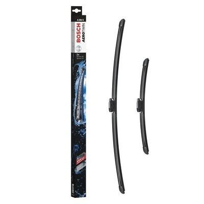 Bosch Aerotwin Wiper Blade Set 650mm + 360mm — A261S fits Renault Captur I