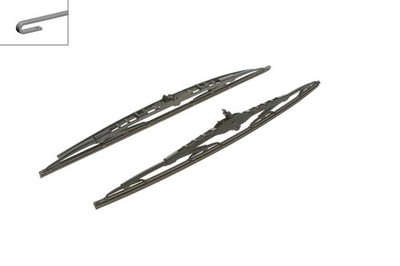 Bosch Twin Spoiler Wiper Blade Set 530mm + 530mm — 583S fits Audi A4 B5
