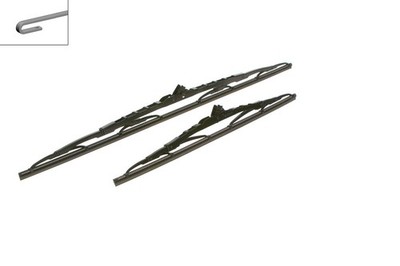 Bosch Eco Front Wiper Blade Set 600mm + 400mm — 612 fits Chevrolet Captiva