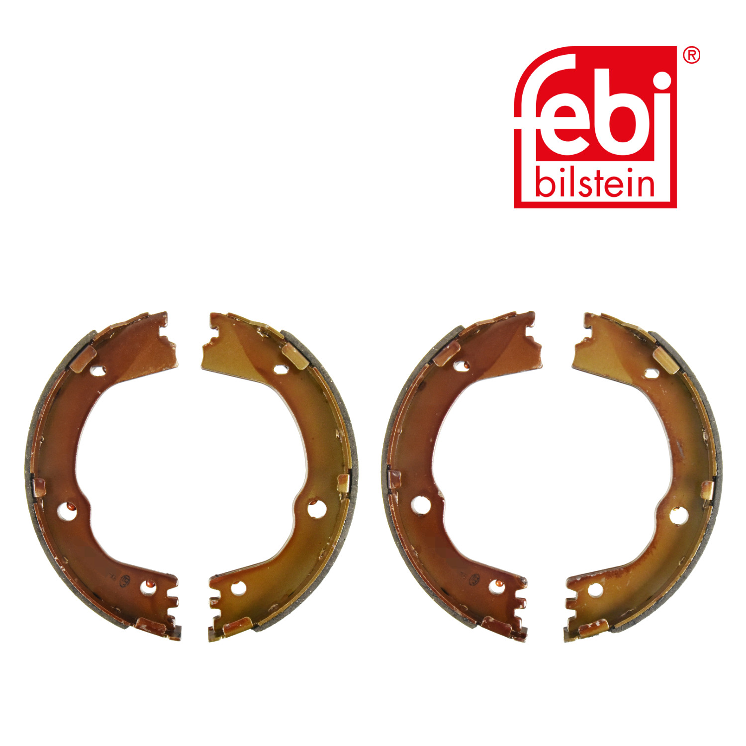 Febi Parking Brake Shoe Set Rear 181587