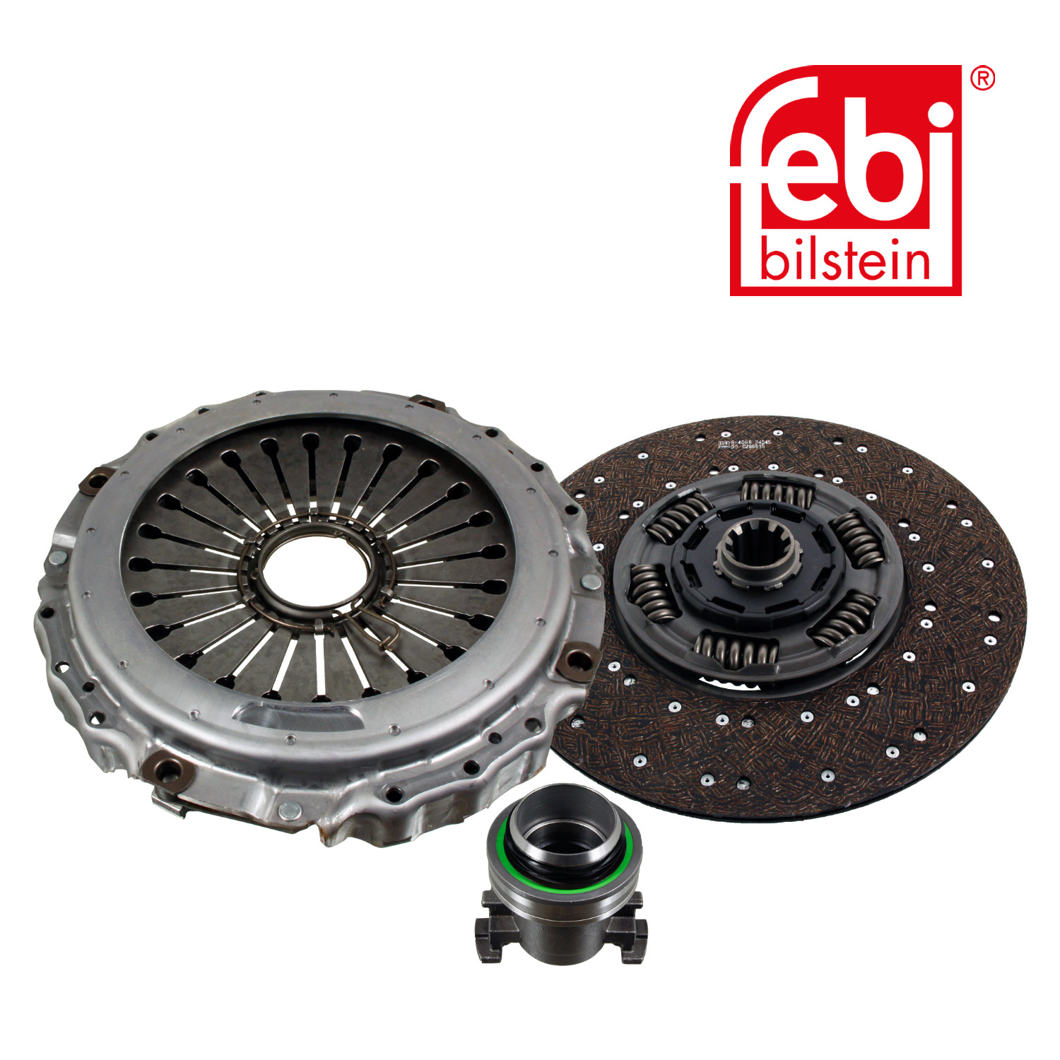 Febi Clutch Kit Set 3pc 430mm 105135
